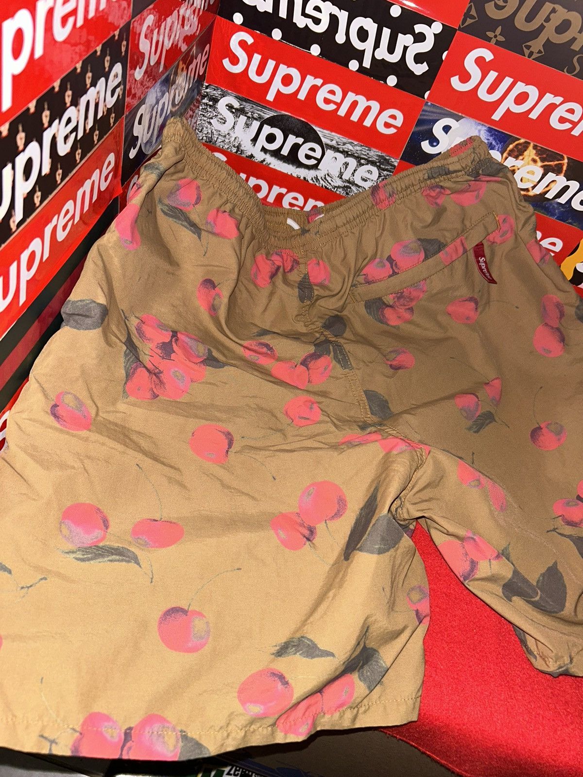Supreme Supreme Nylon Water Short Brown Cherry SS19 size Medium Size US 34 / EU 50 - 5 Thumbnail