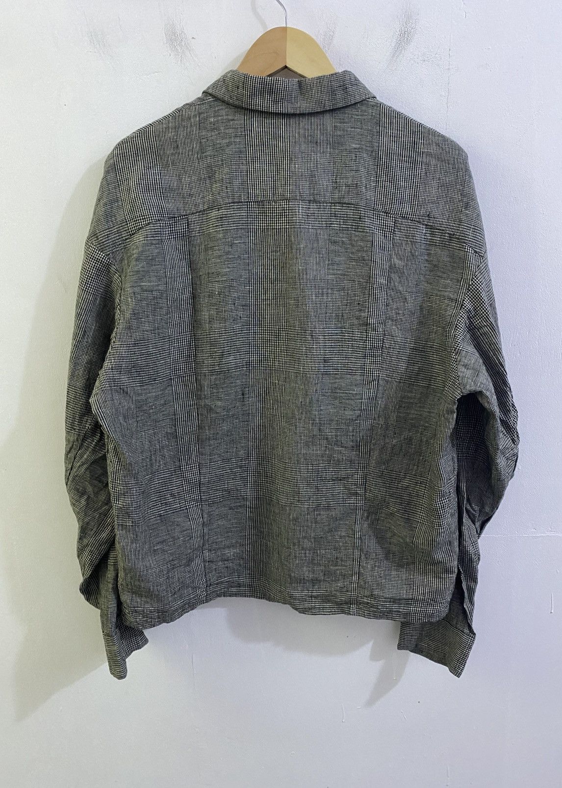 Japanese Brand ETHOSENS Flap Pockets Hidden Button Up Size US M / EU 48-50 / 2 - 2 Thumbnail