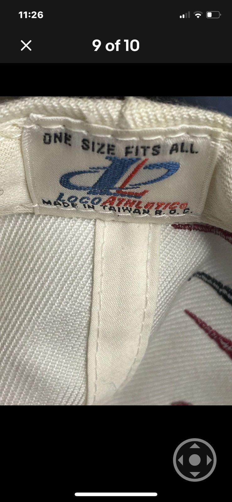 Logo Athletic Vintage 90’s Diamond Cut Hat Logo Athletic Indiana Hoosiers Size ONE SIZE - 8 Thumbnail