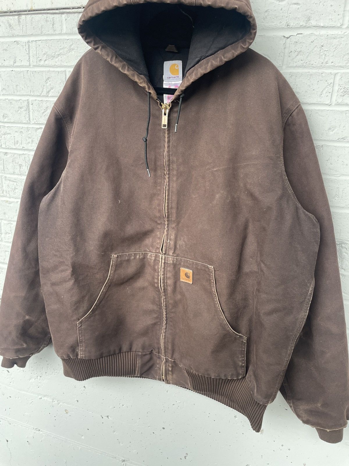 Carhartt Carhartt j130 DKB Hooded Jacket Size US XL / EU 56 / 4 - 3 Thumbnail