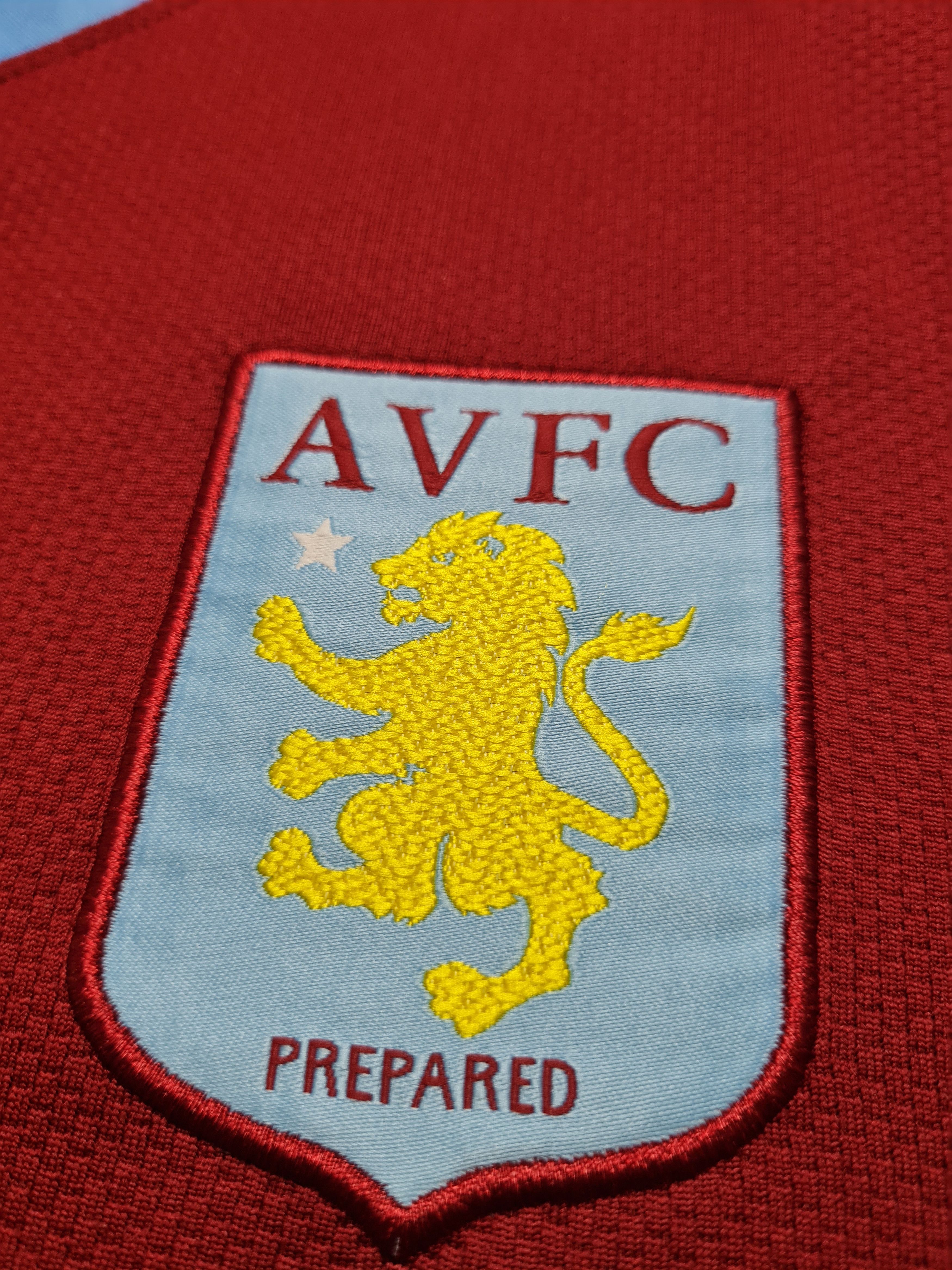 Nike Nike Aston Villa Home Soccer Shirt 2008/09 Adults Size US M / EU 48-50 / 2 - 8 Thumbnail