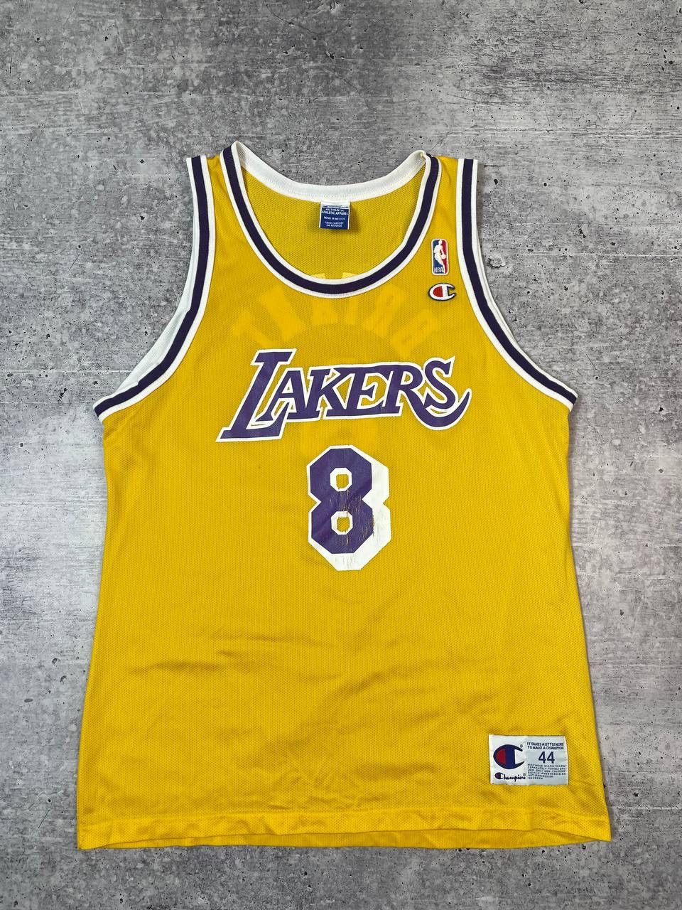 NBA Vintage Champion Lakers NBA Bryant Jersey Y2K Size US L / EU 52-54 / 3 - 1 Thumbnail