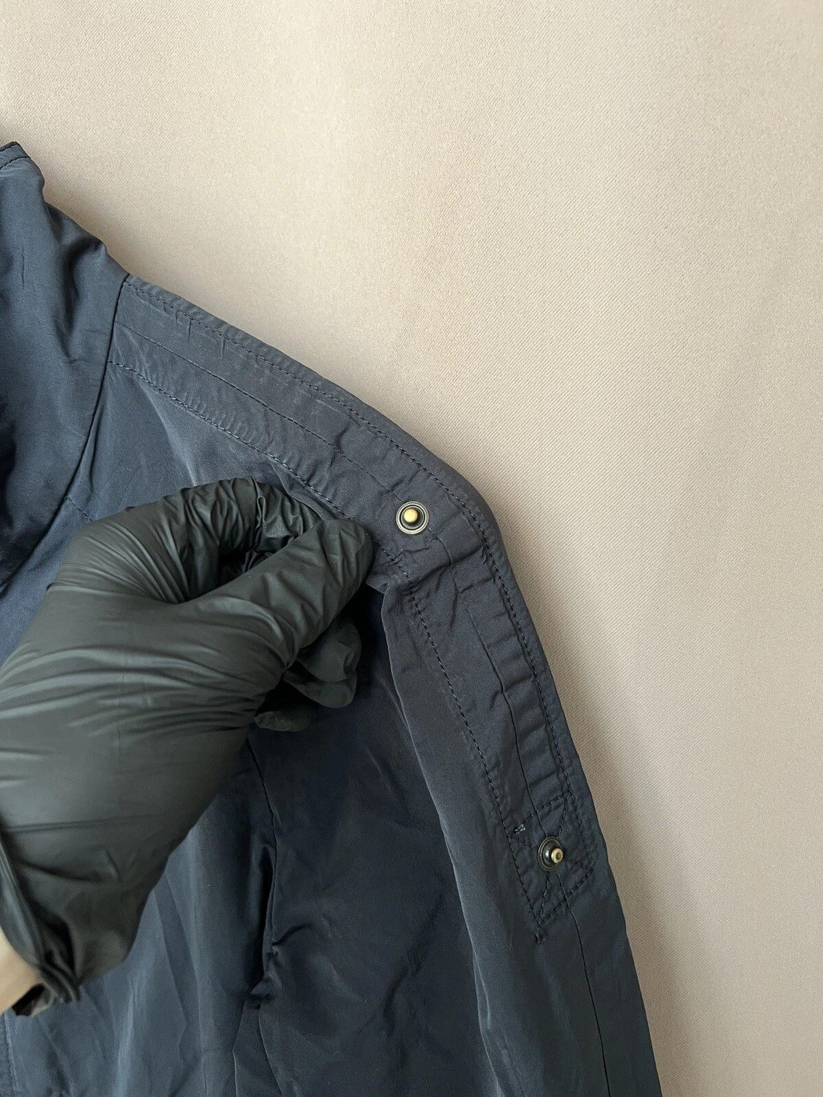 Brunello Cucinelli Brunello Cucinelli Jacket Womens Size 42 or M Navy Full Zip Size M / US 6-8 / IT 42-44 - 10 Thumbnail
