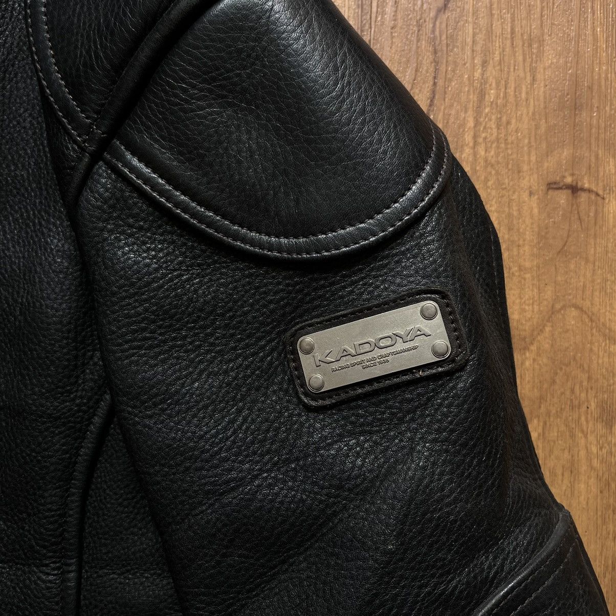 Japanese Brand × Kadoya Kadoya Racing Leather Jacket Size US S / EU 44-46 / 1 - 3 Thumbnail
