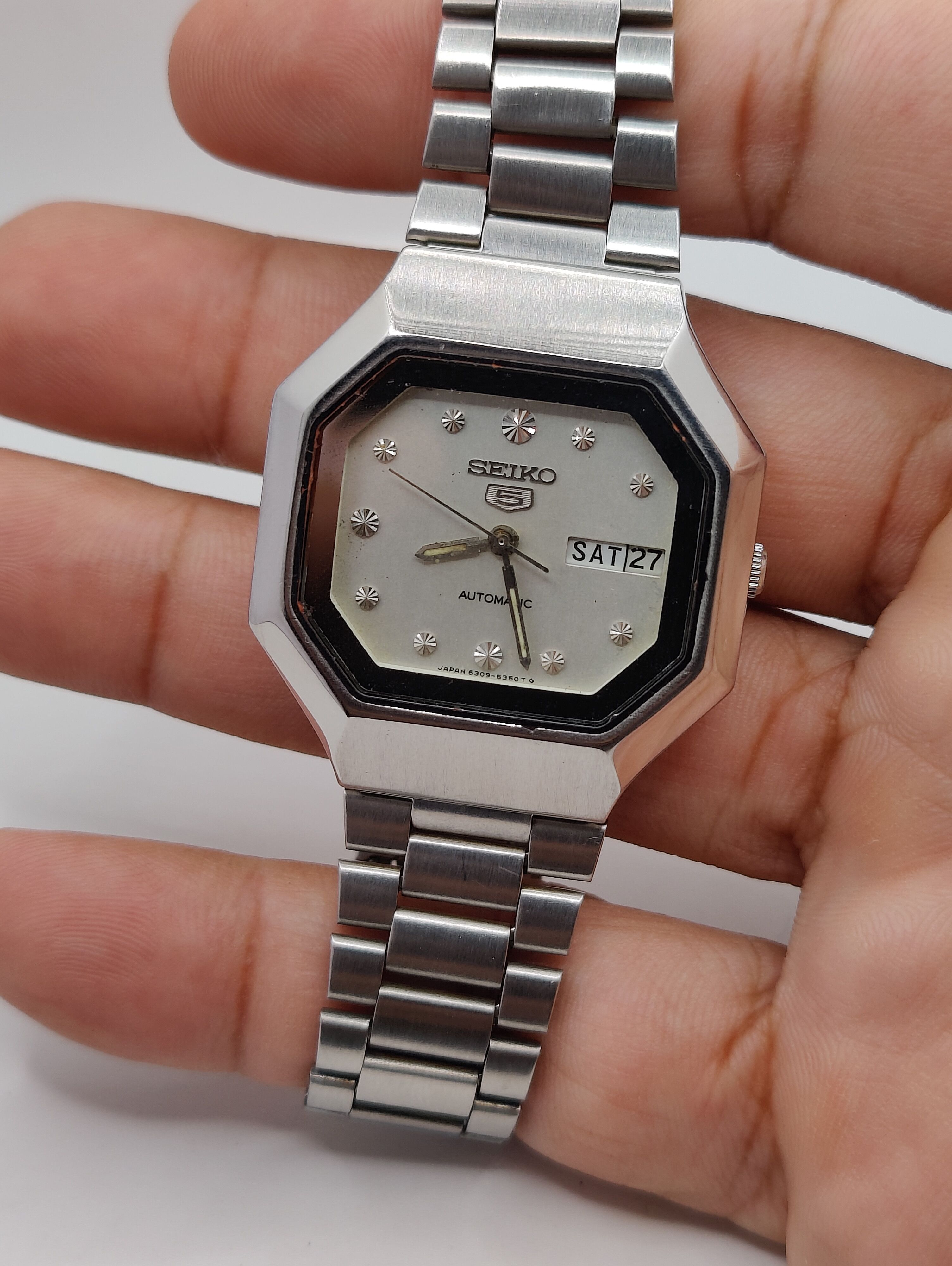 Seiko Seiko 5 Automatic Day/Date Men's wrist watch Japan Size 36 - 1 Thumbnail