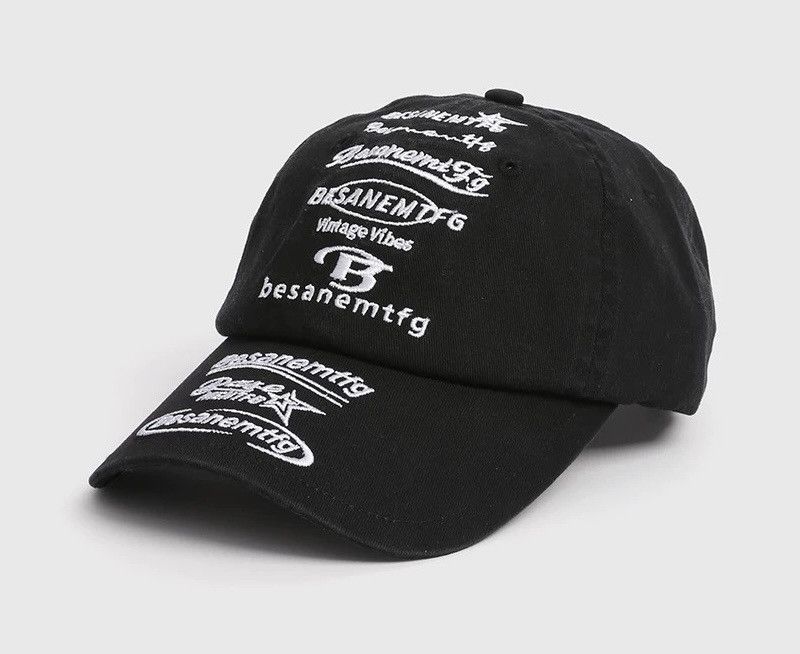 Japanese Brand Outdoor retro embroidered ball cap hat Size ONE SIZE - 3 Thumbnail