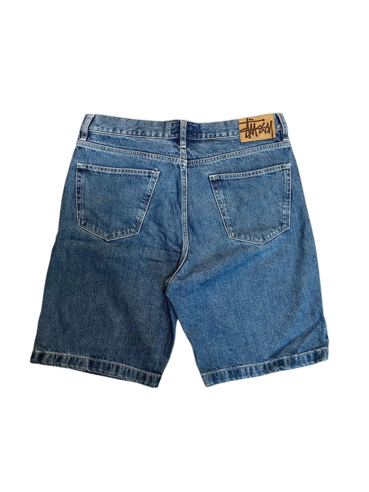 (完売品) Stussy BIG OL' SHORT DENIM 29 Stussy - WASHED BLACK BIG OL DENIM SHORTS – LE LABO STORE