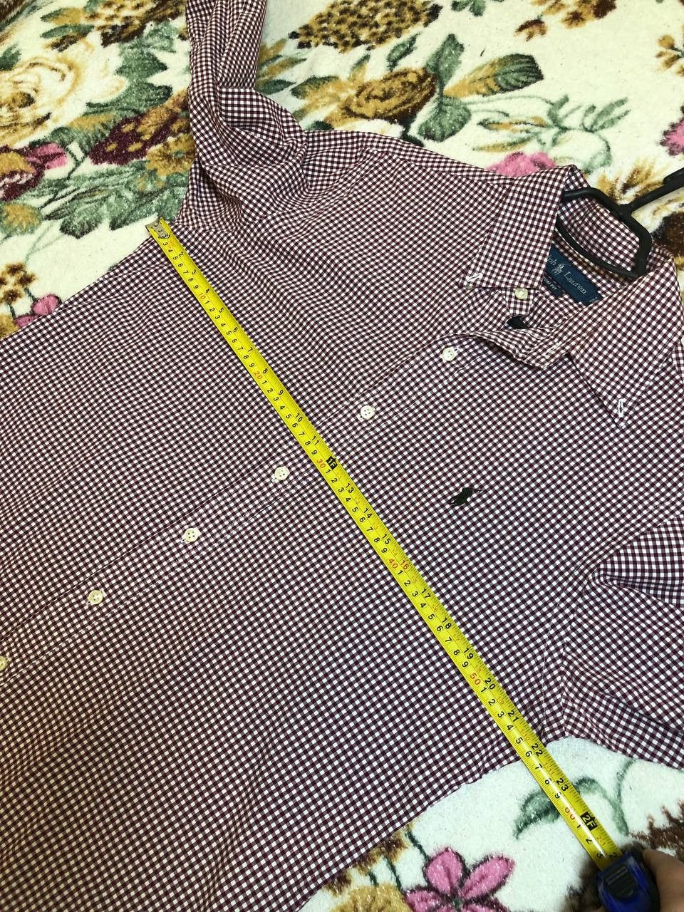 Polo Ralph Lauren Ralph Lauren Custom Fit button-down shirt in a and white Size US M / EU 48-50 / 2 - 10 Thumbnail