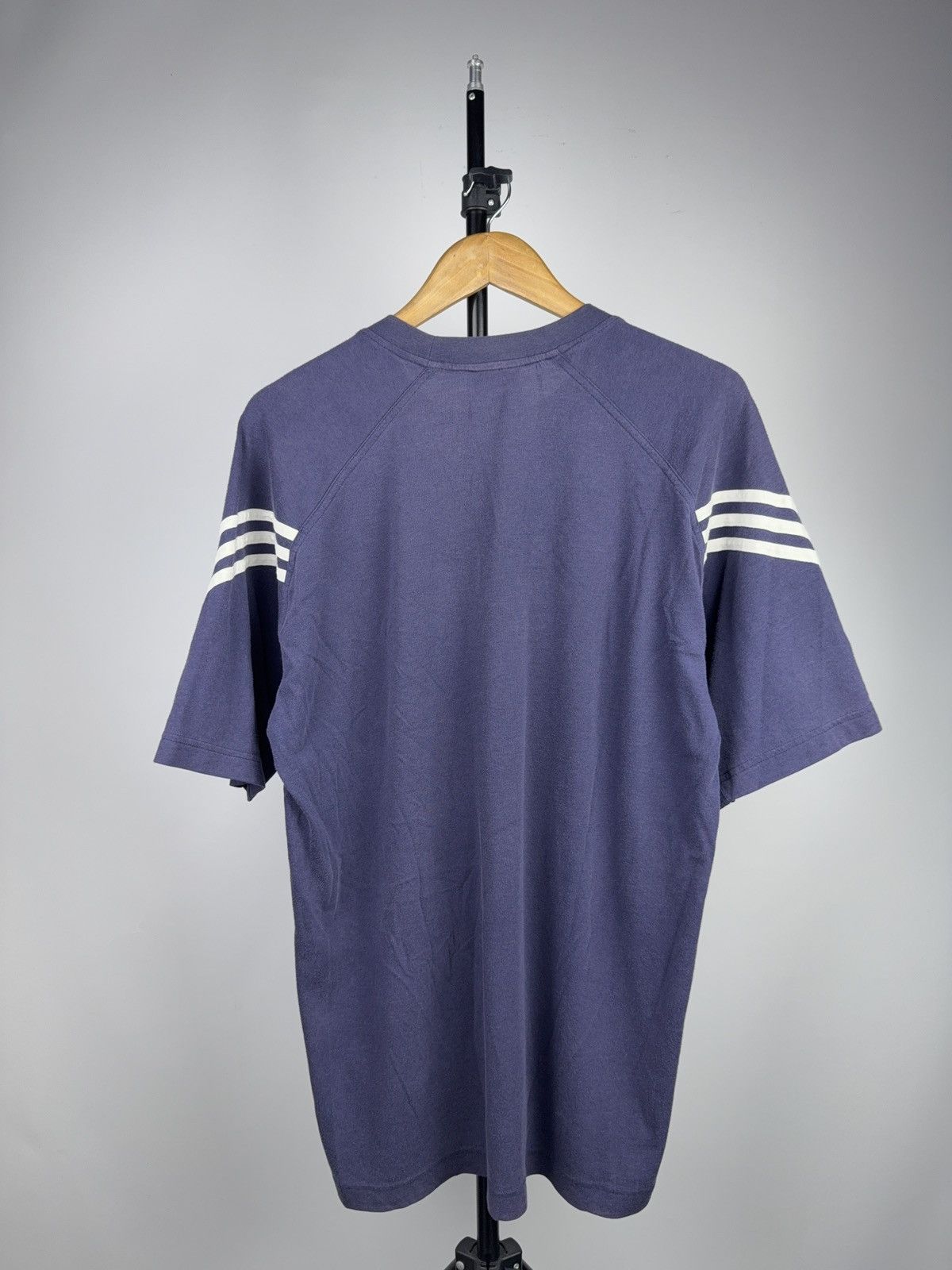 Adidas 90d Retro Adidas Y2K Performance Three Stripe Tee Faded Size US L / EU 52-54 / 3 - 11 Thumbnail