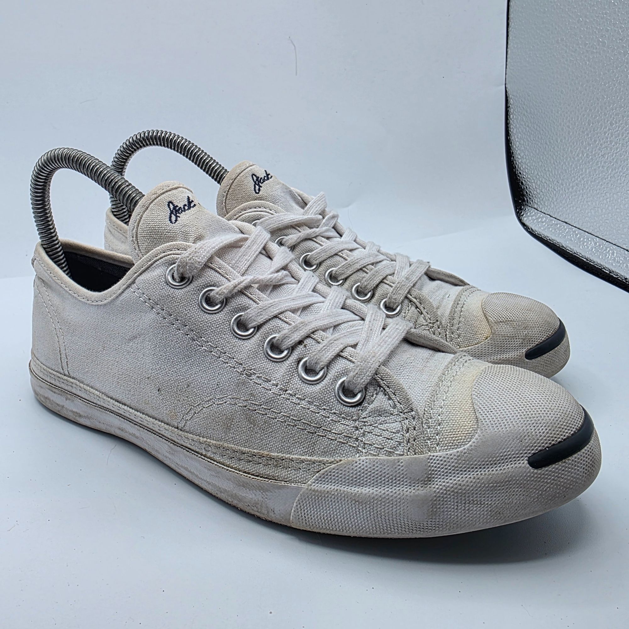 Converse Converse Jack Purcell Womens Size 7 White Sneaker Shoes Casu Size US 7 / IT 37 - 1 Thumbnail
