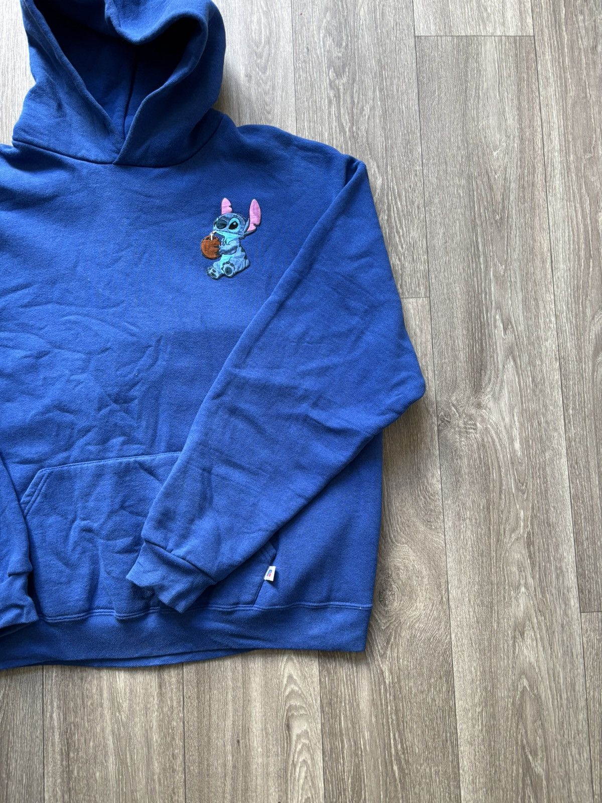 Russell Athletic Vintage Y2K Russell Athletic Blue Hoodie Size US XL / EU 56 / 4 - 8 Thumbnail