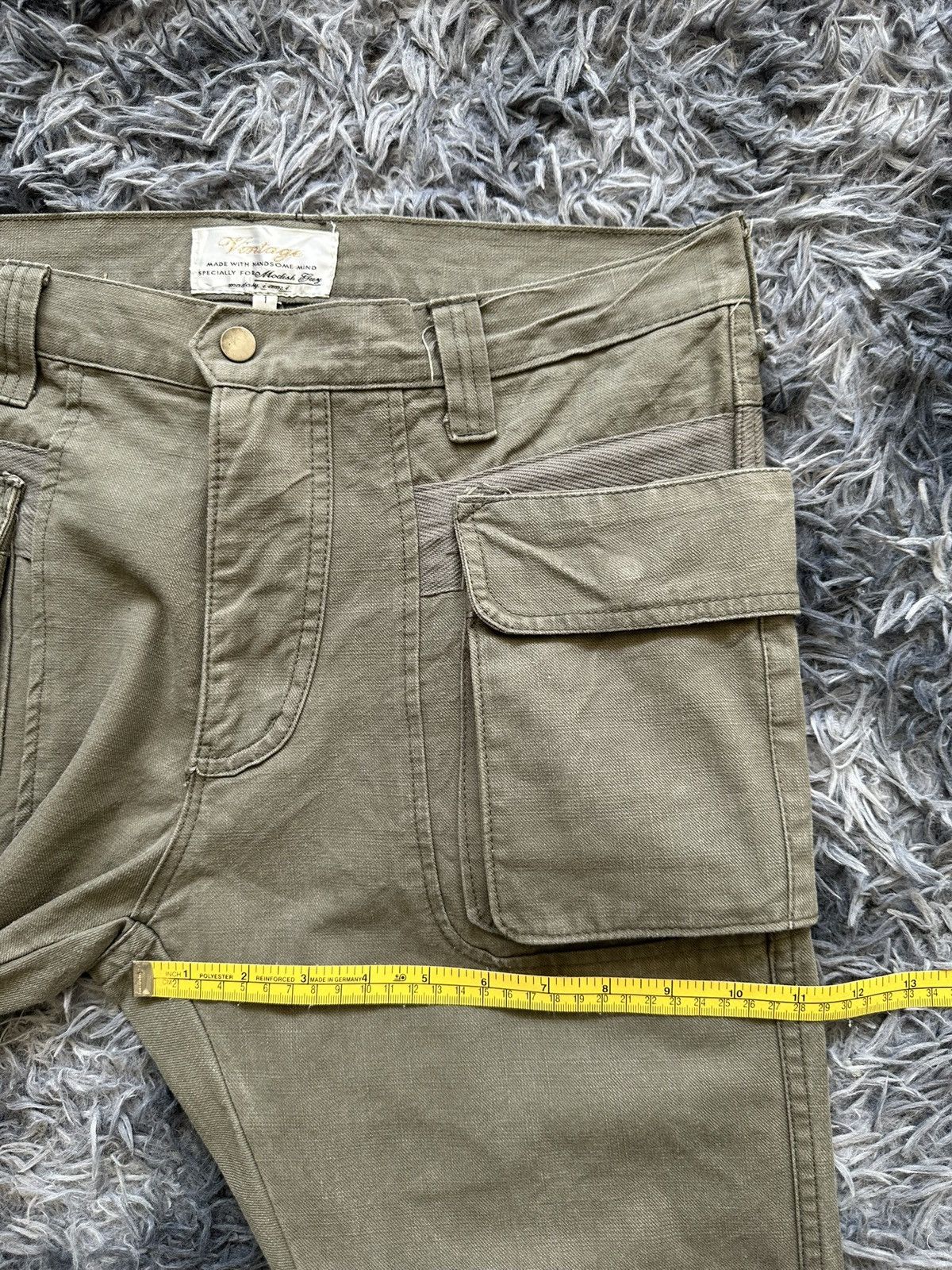 Share Spirit Homme 00's Modish Guy - hybrid cargo pocket pants Size US 34 / EU 50 - 17 Thumbnail