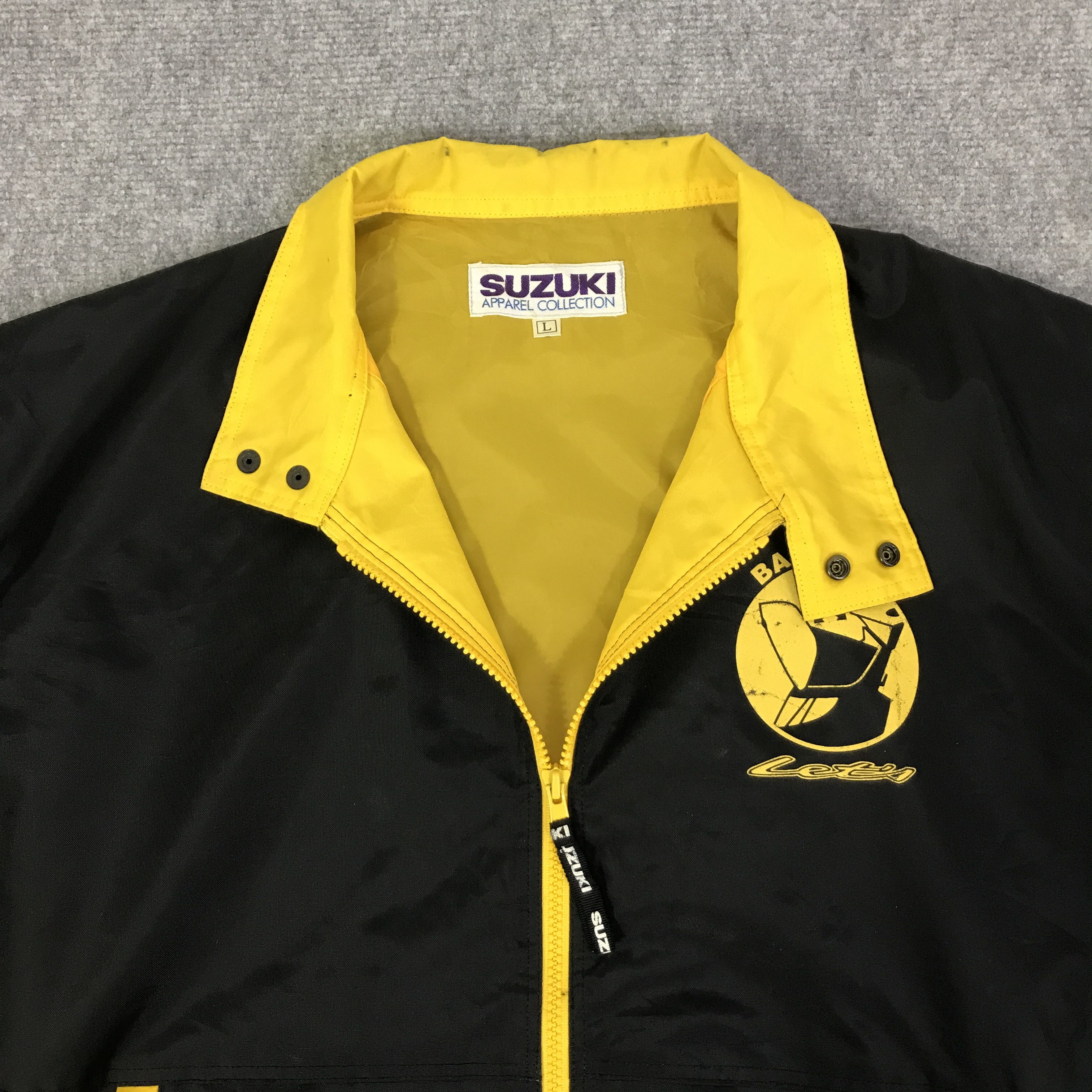 Japanese Brand SUZUKI RACING DESIGN CRAP LOGO JACKET K95B22 Size US L / EU 52-54 / 3 - 8 Thumbnail
