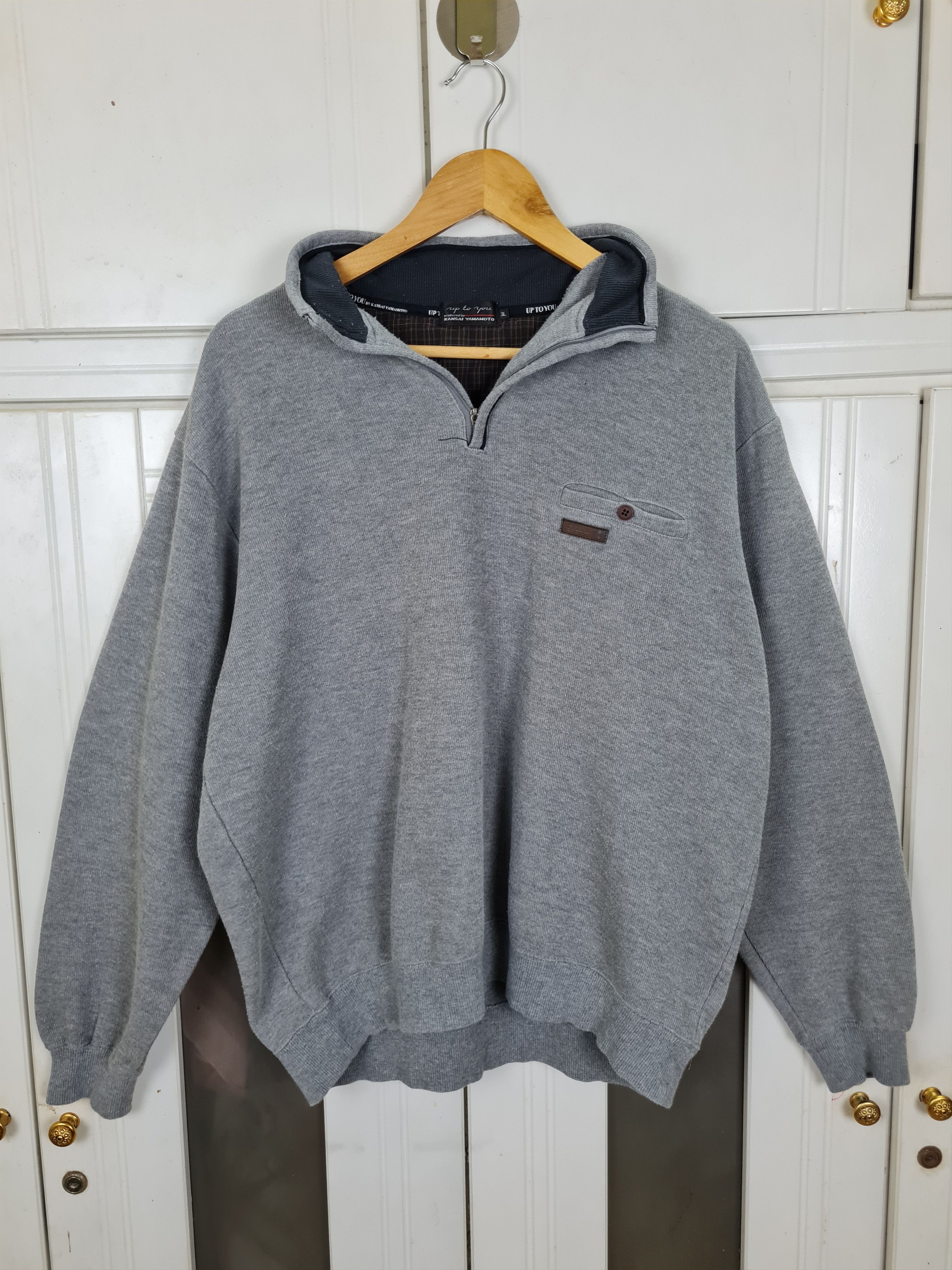 Vintage Kansai Yamamoto Up To You Halfzipper