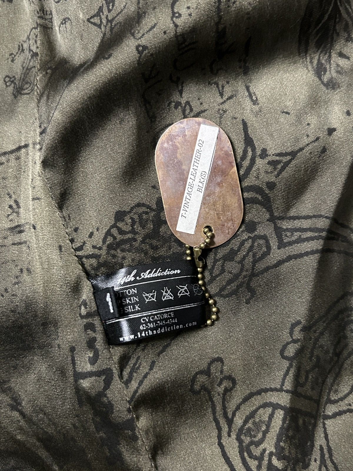 14th Addiction 14th Addiction Leather Blazer Size US M / EU 48-50 / 2 - 10 Thumbnail