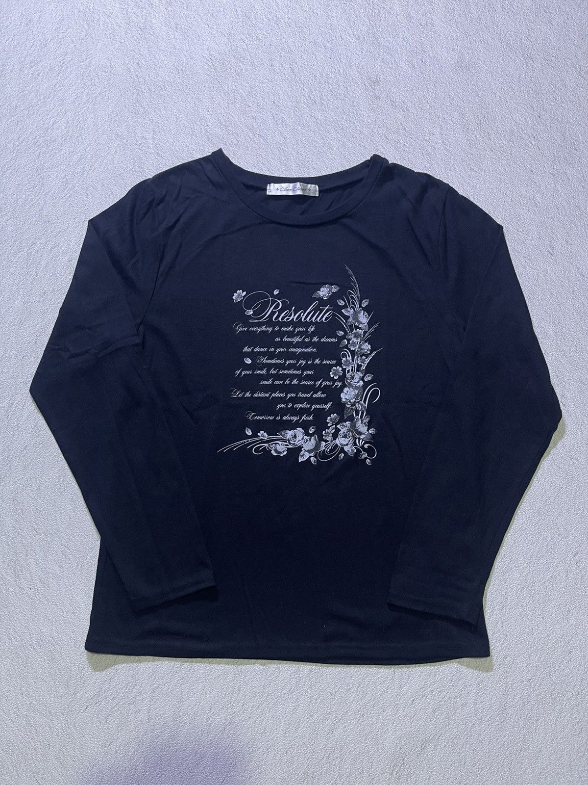 Y2K CBER CLIERIT long sleeve tshirt