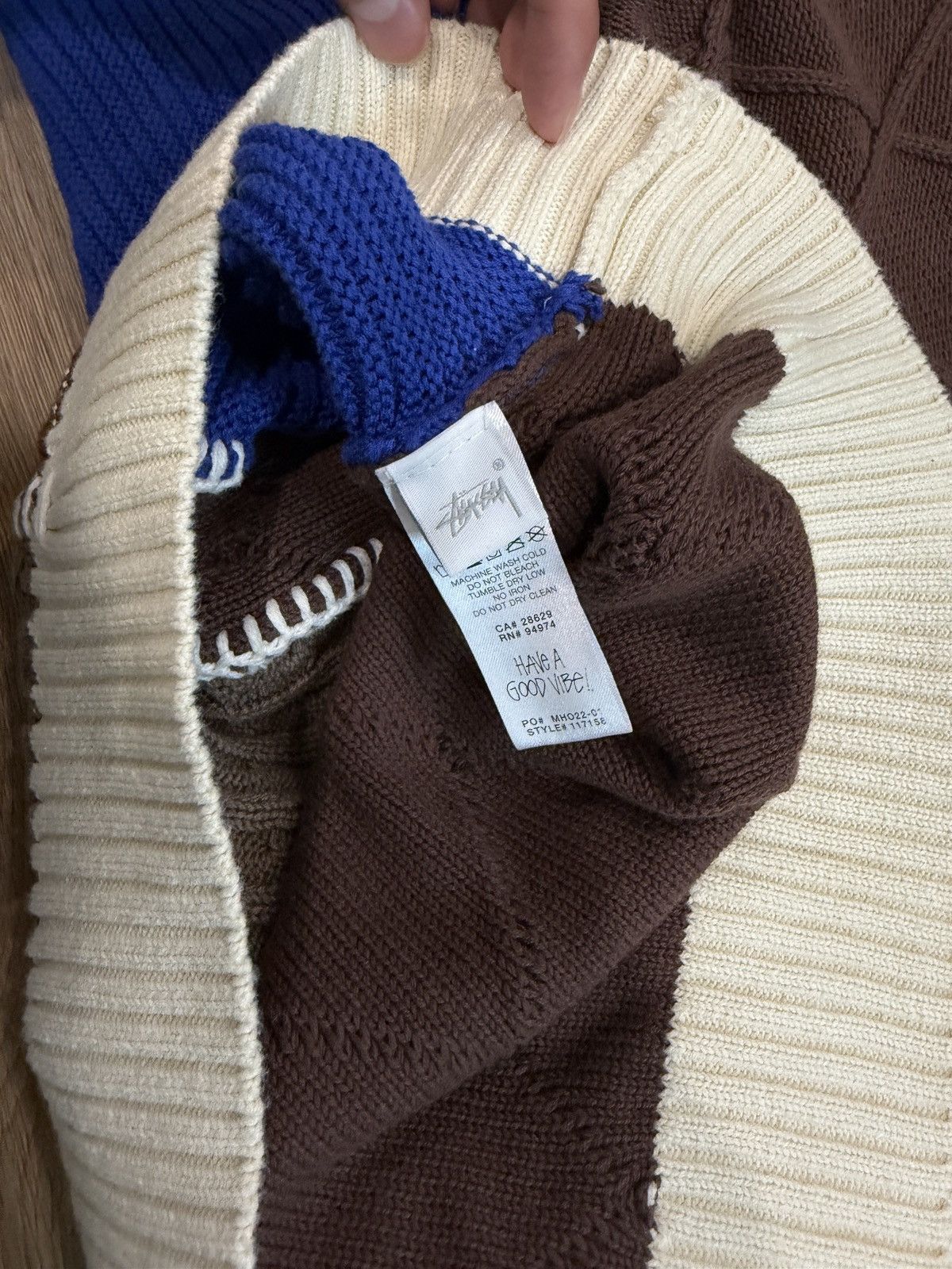 Stussy Sample Stussy Knitted Sweater Size US M / EU 48-50 / 2 - 4 Thumbnail