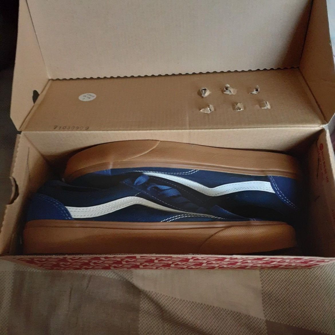 Vans VANS True Navy/Gum Dress Blues Sk8 Low Style 36 7.5 US M Size US 7.5 / EU 40-41 - 4 Thumbnail