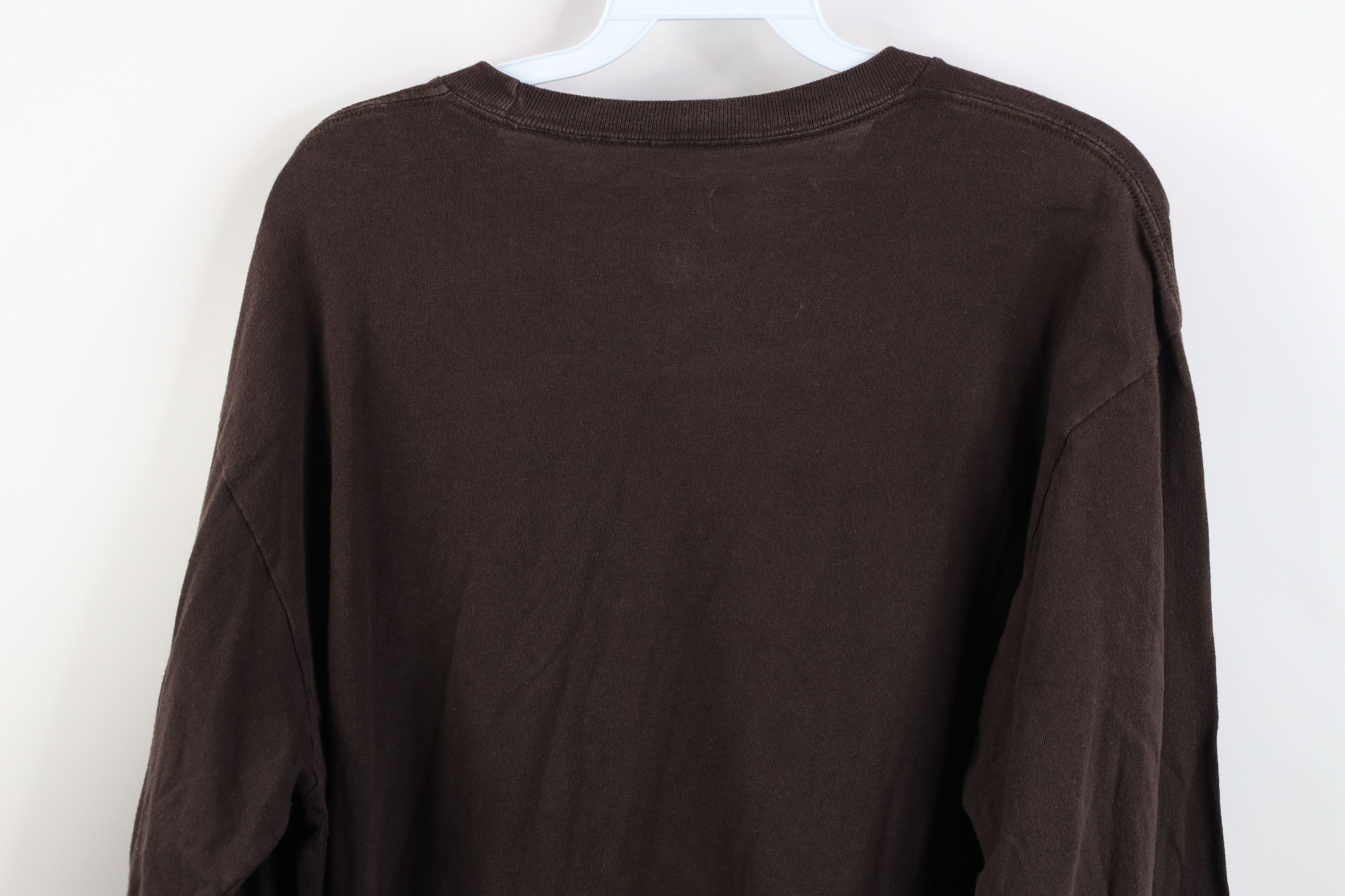 Majestic Vintage Majestic Browns Football Long Sleeve T-Shirt Brown Size US L / EU 52-54 / 3 - 13 Thumbnail