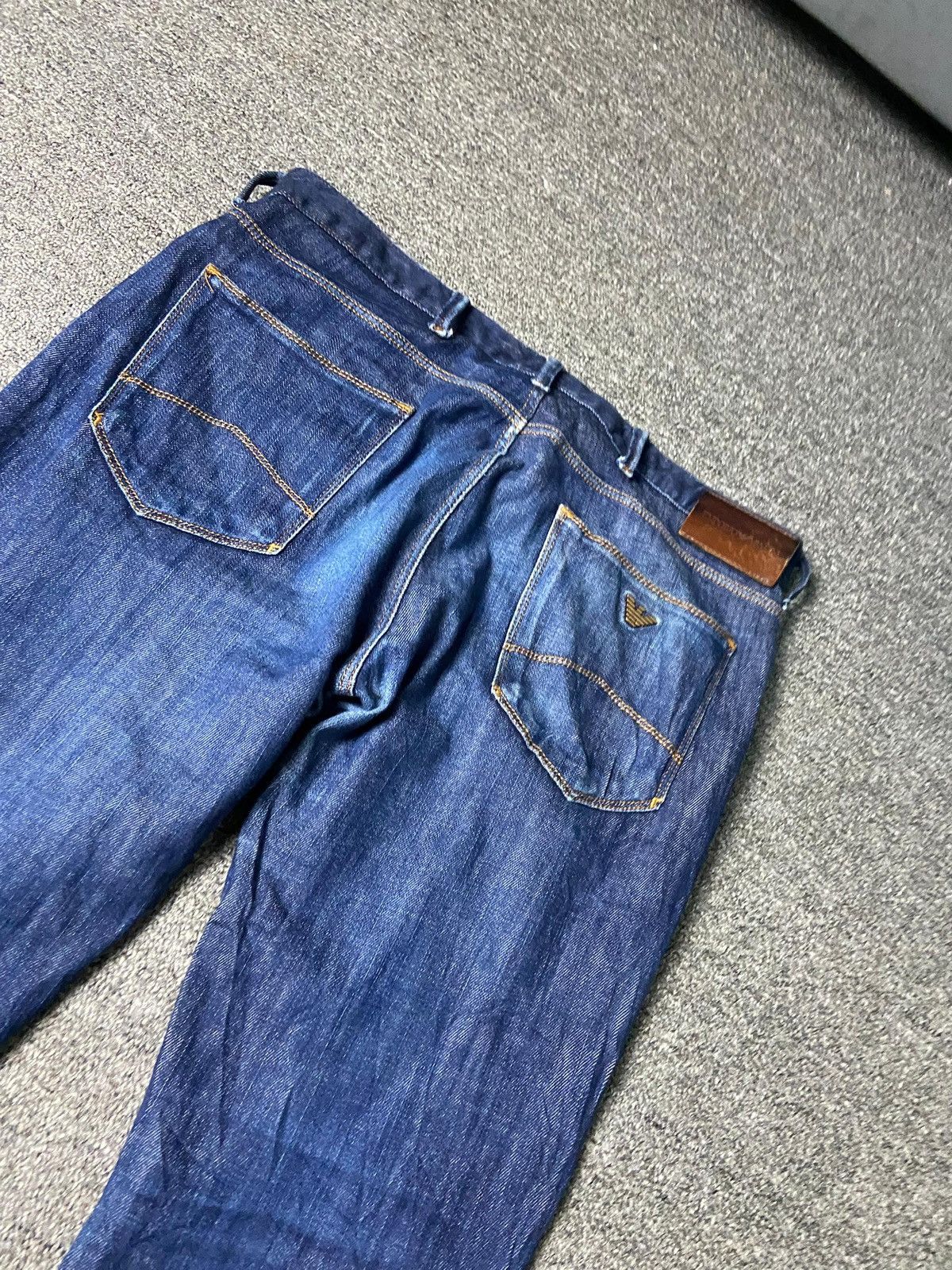 Emporio Armani Emporio Armani Regular Cut Jeans (154) Size US 34 / EU 50 - 2 Thumbnail