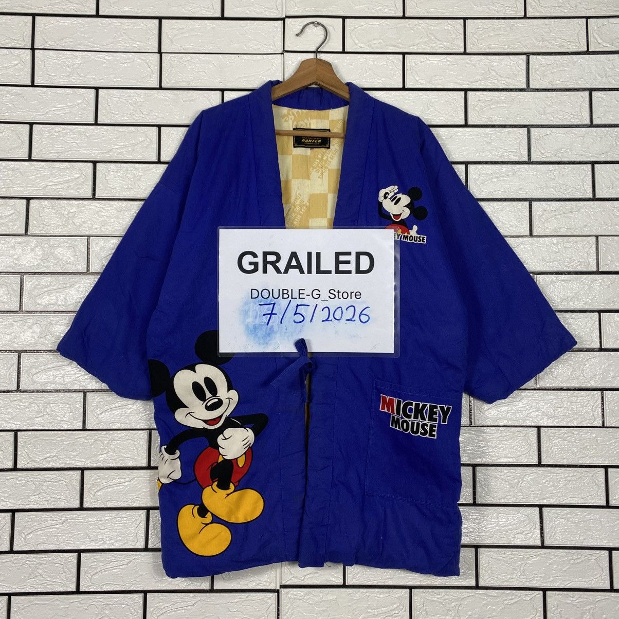 Japanese Brand Vintage Kimono Japanese Disney Character Hanten Walt Disney Size US M / EU 48-50 / 2 - 1 Thumbnail