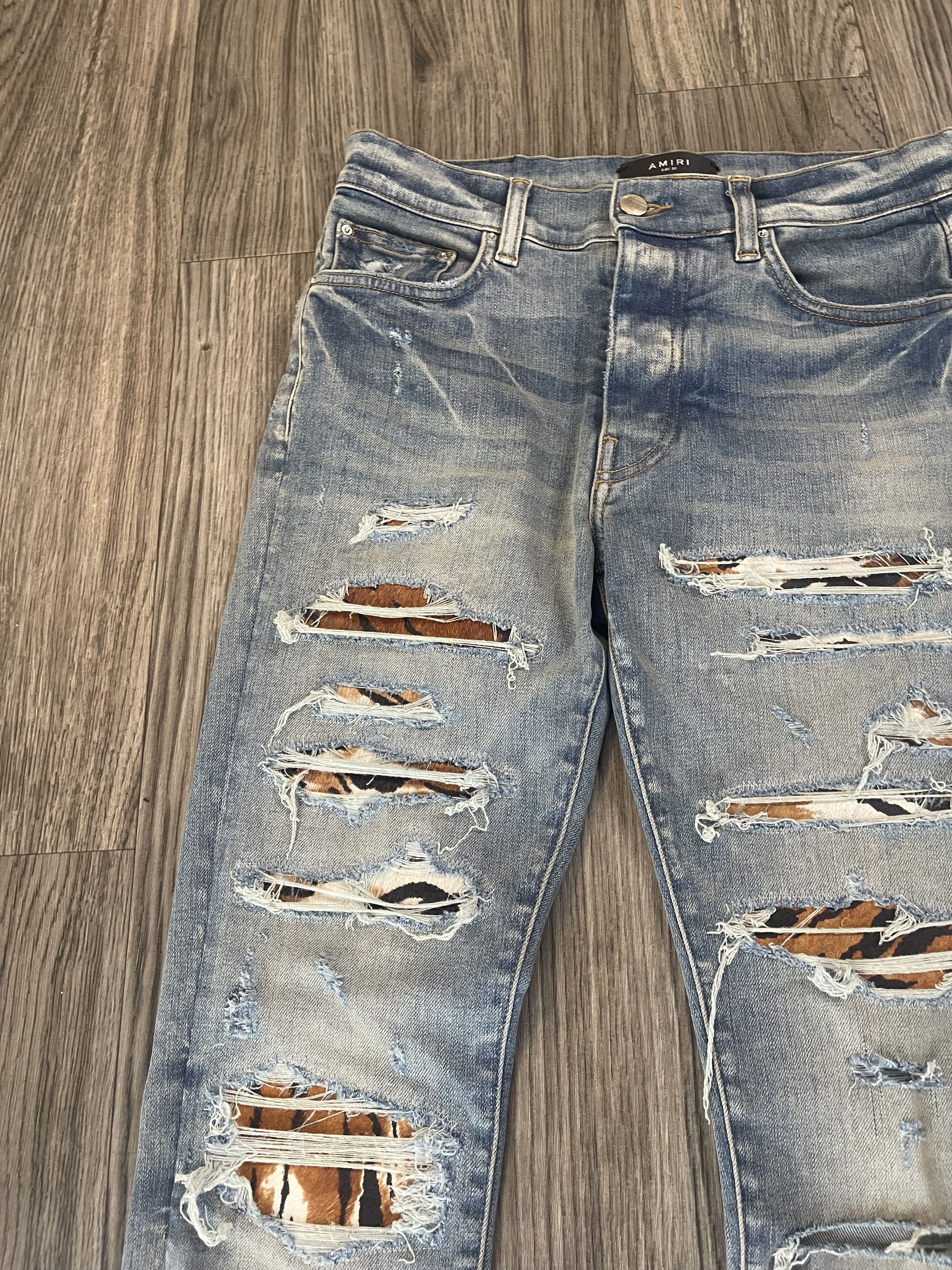 Amiri Amiri jeans clay indigo Chinese new year Size US 30 / EU 46 - 3 Thumbnail