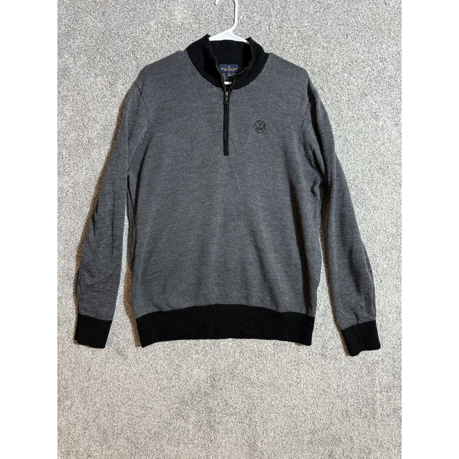 Brooks Brothers Brooks Brothers Sweater Mens XL Merino Wool Grandpacore Size US XL / EU 56 / 4 - 1 Thumbnail