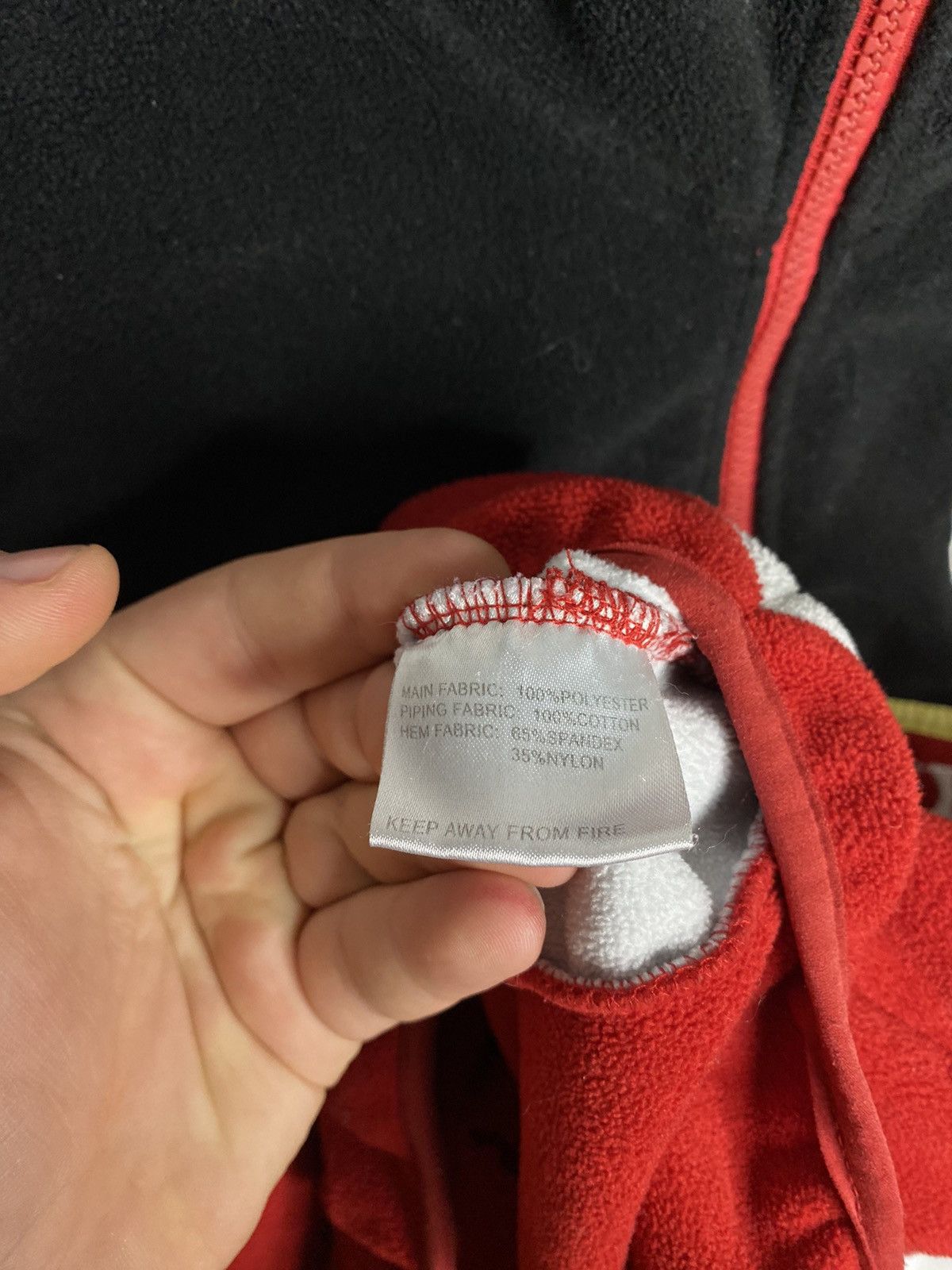 🔥 Honda HYDREX Biker Full Zip Fleece Jacket F1 Team 🔥