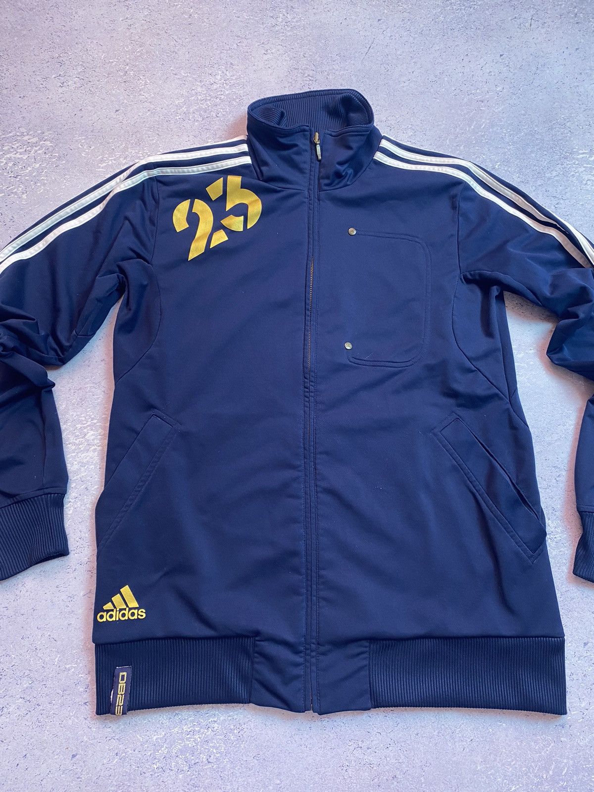 Adidas Adidas LA Galaxy David Backham #23 Zip Hoodie Size US S / EU 44-46 / 1 - 4 Thumbnail