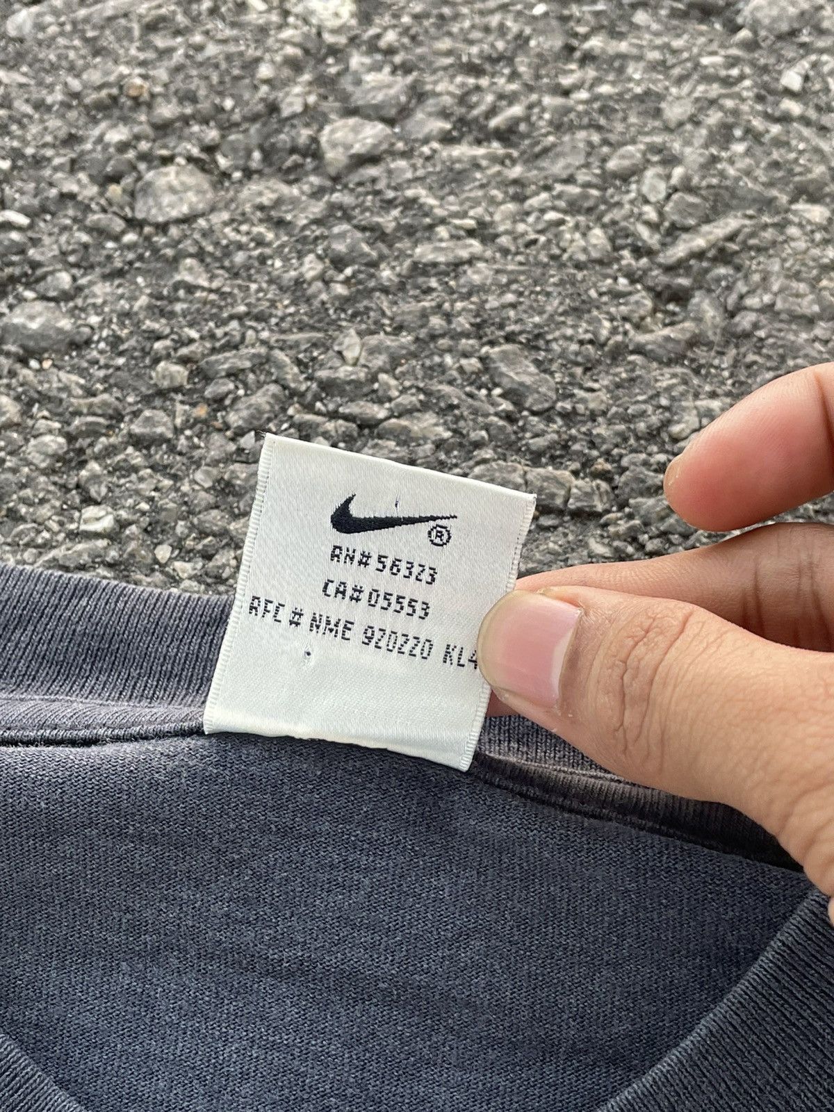 Nike Vtg Nike Long Sleeve Size US XL / EU 56 / 4 - 4 Thumbnail