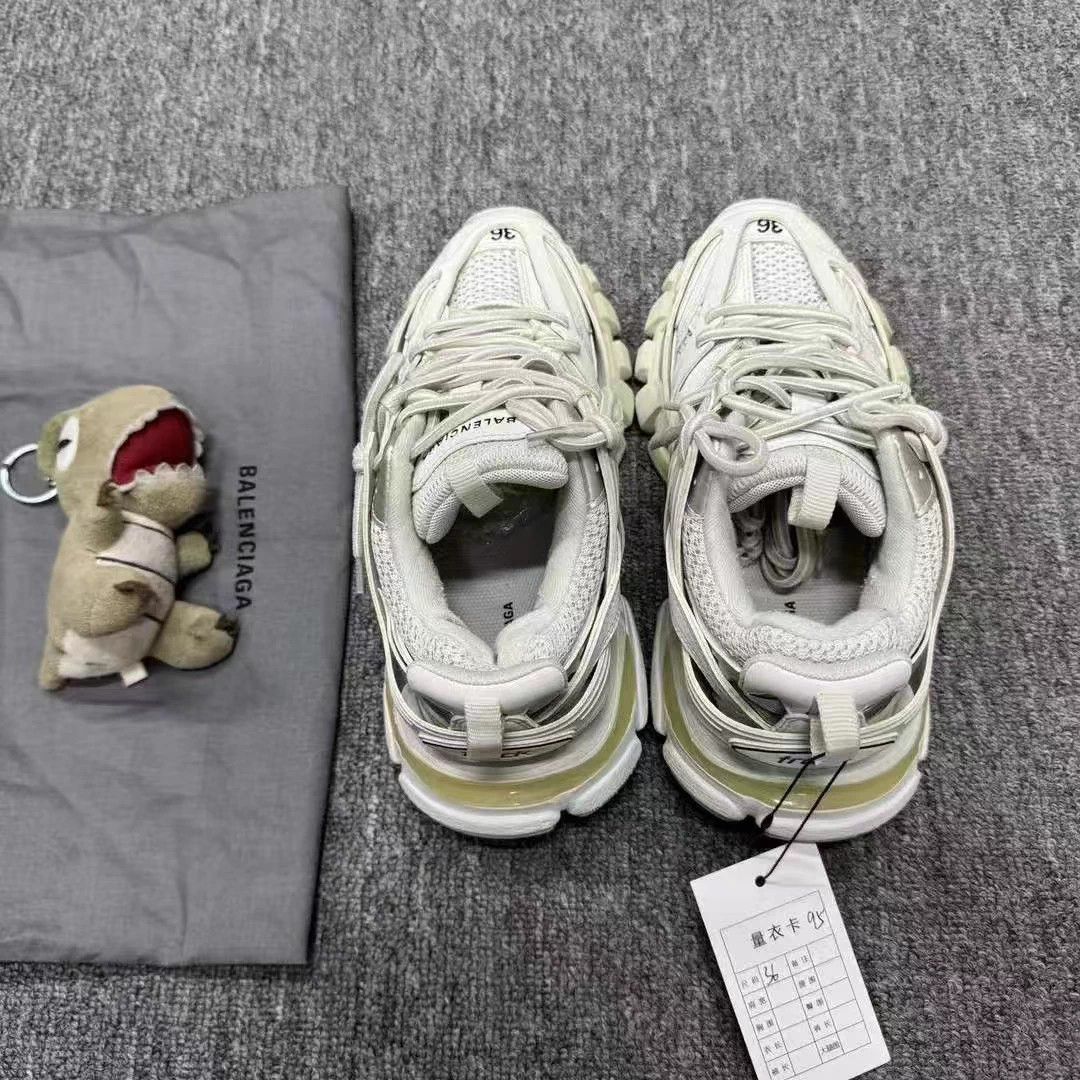 Balenciaga Balenciaga Track Mint White 36 Size US 5 / IT 35 - 4 Thumbnail