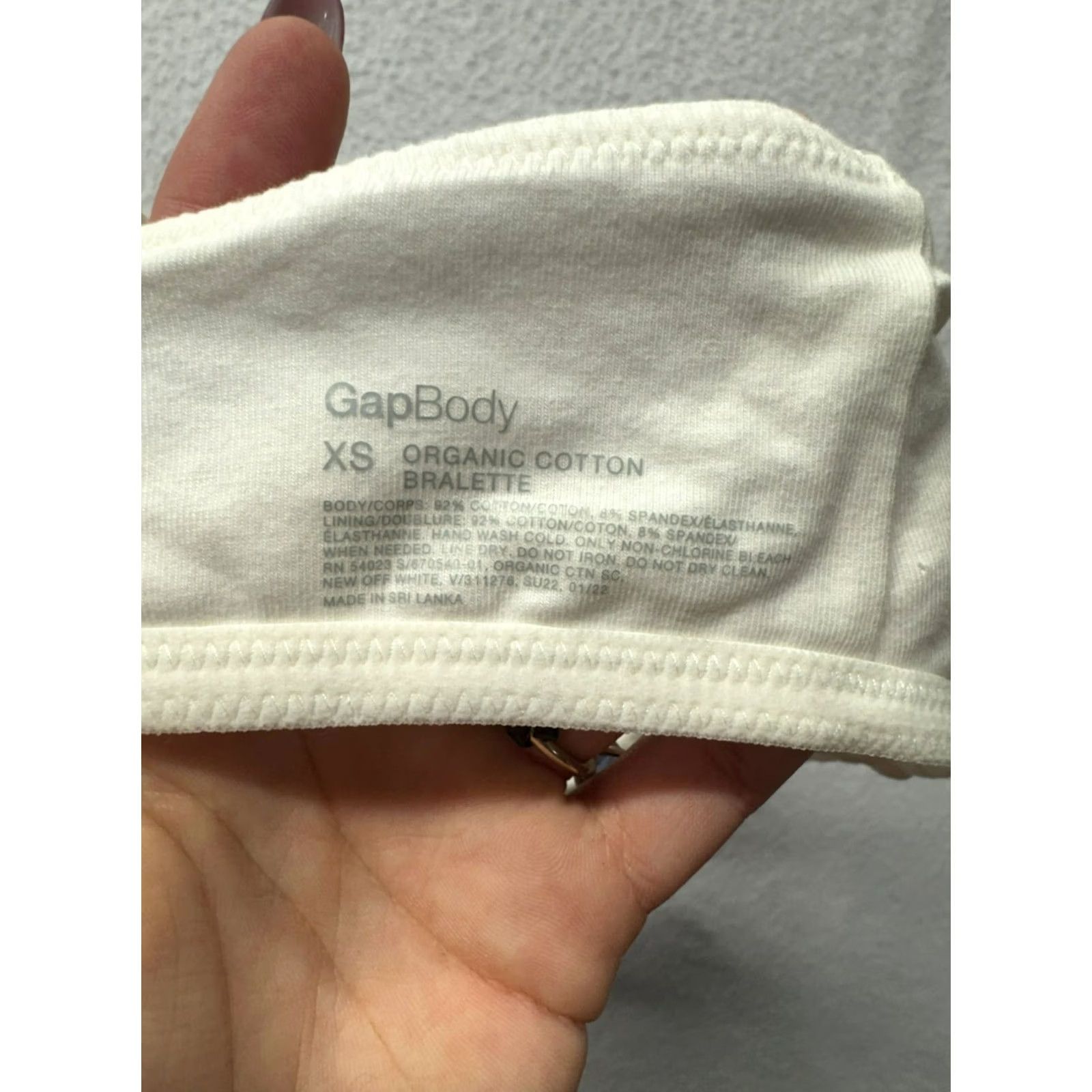 Gap Gap Bra #3904: Womens Bralette - New With Tags Size ONE SIZE - 8 Thumbnail
