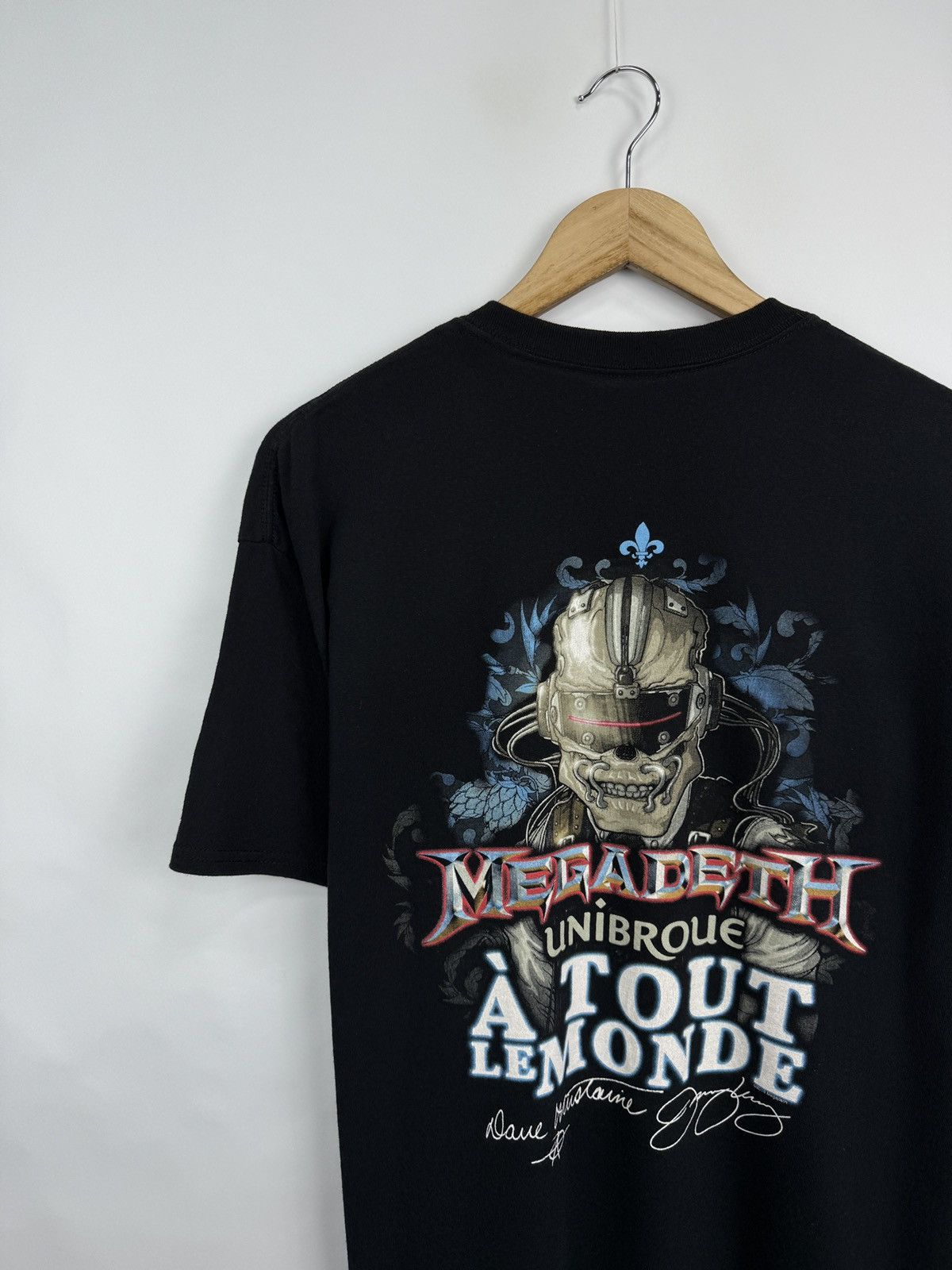 Megadeth ☠️ Megadeth Unibroue A Tout Le Monde T-Shirt 2016 Rare Retro Size US XL / EU 56 / 4 - 4 Thumbnail
