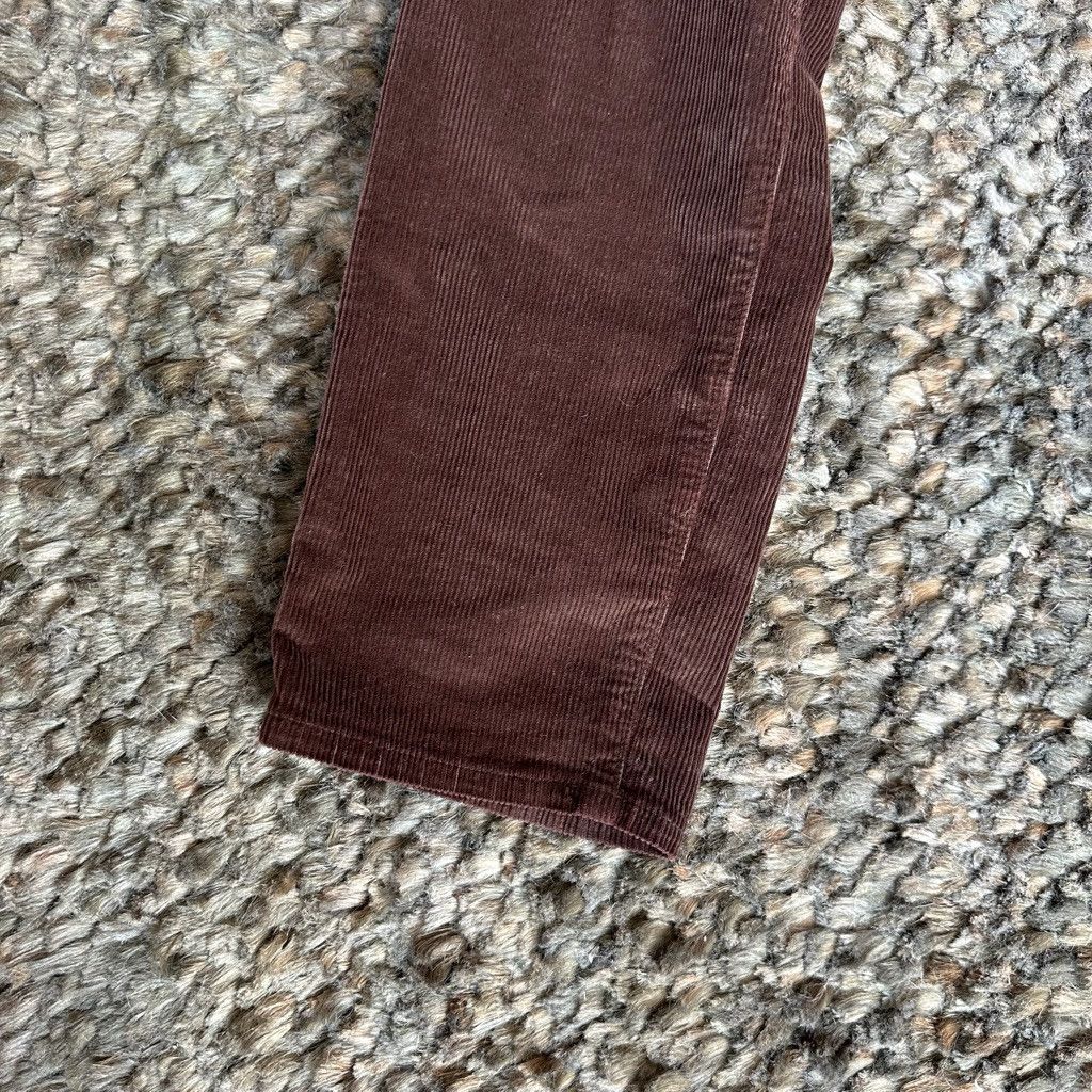 Frame Frame Denim Brown Corduroy Pants Straight Leg Size US 31 - 3 Thumbnail