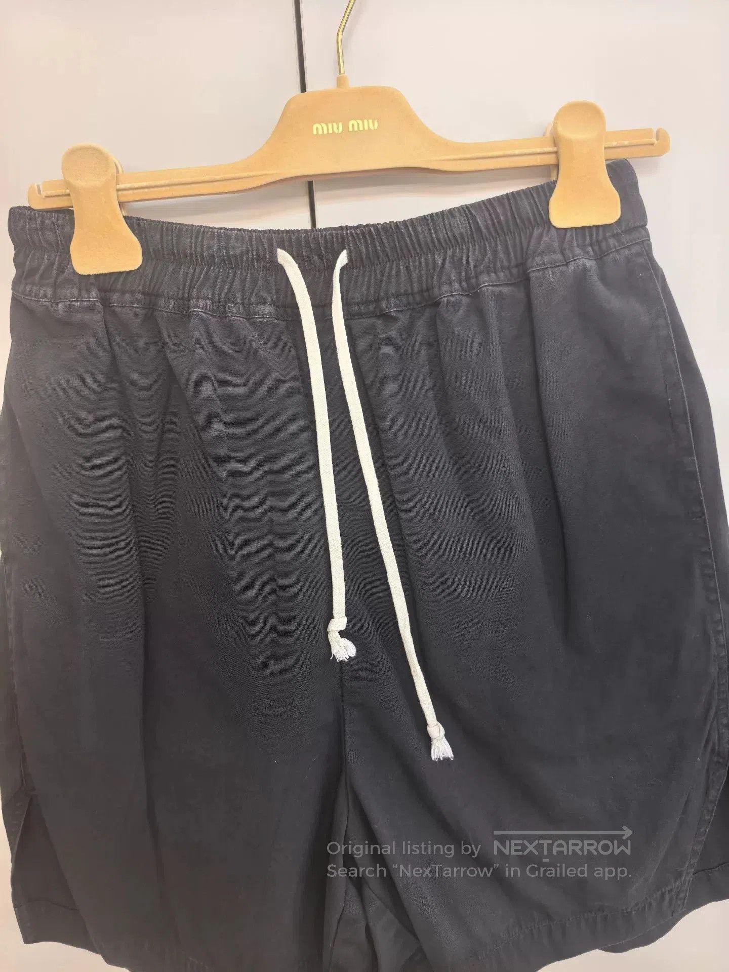 Rick Owens RICK OWENS SS23 Men's Solid Shorts. Size US 28 / EU 44 - 3 Thumbnail