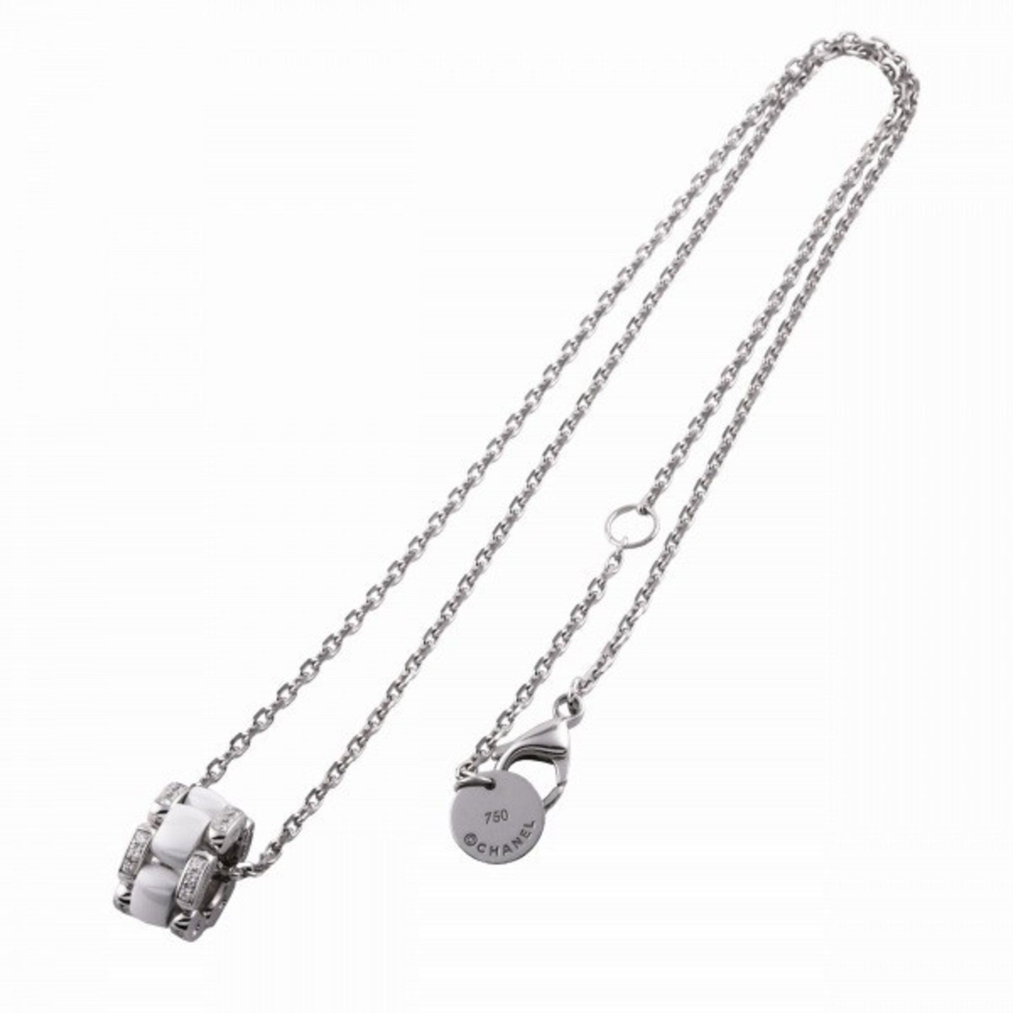 image of Chanel Ultra Necklace in Silver, Women's