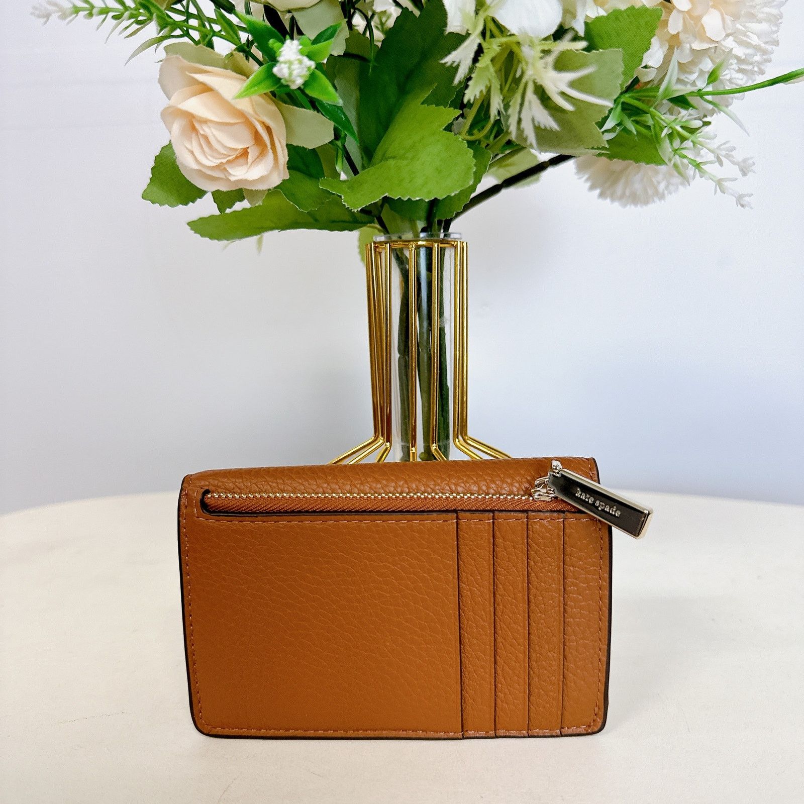 Kate Spade Kate Spade KA574 Dumpling Pebbled Leather Small IN Brown Size ONE SIZE - 2 Thumbnail