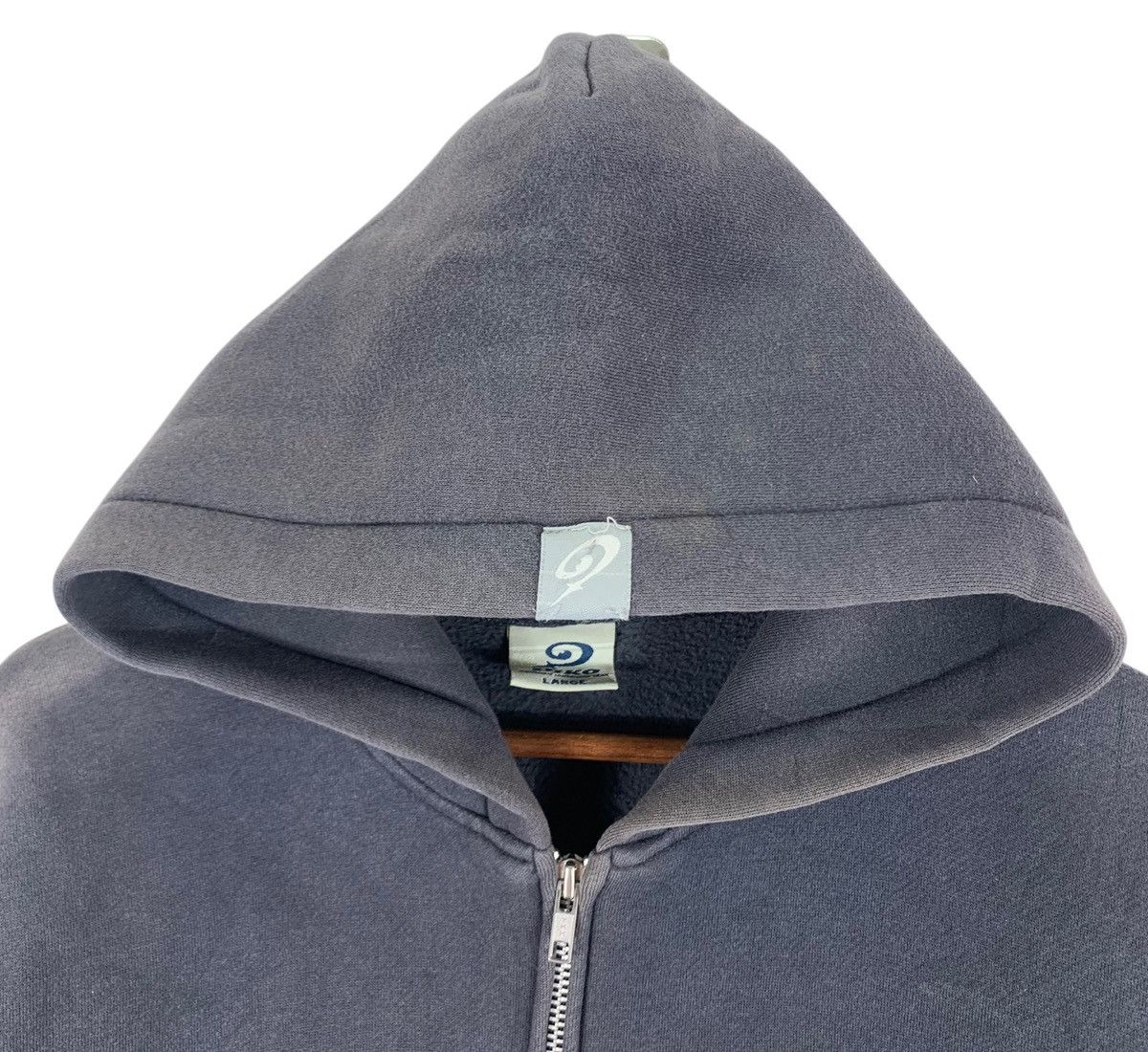 Vintage VINTAGE PIKO SURF HAWAII ZIPPER HOODIE SWEATER FADED Size US L / EU 52-54 / 3 - 6 Thumbnail