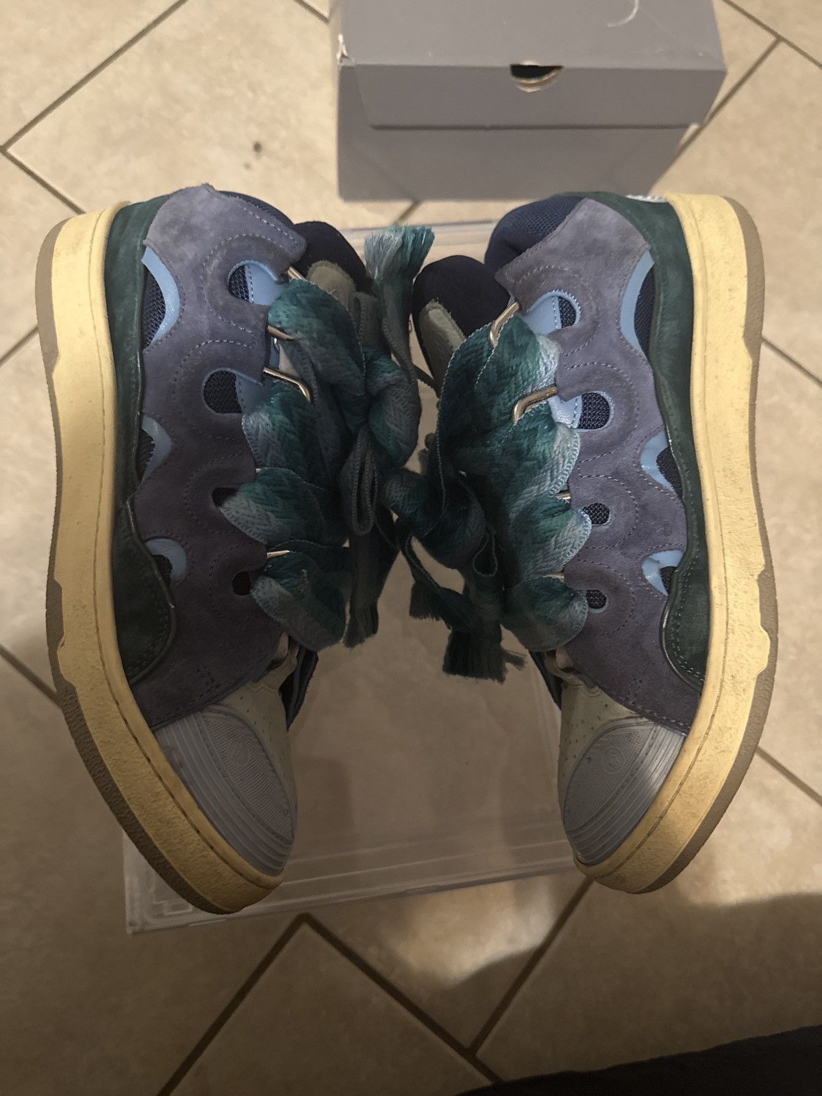 Lanvin Lanvin Curb Sneakers Size US 13 / EU 46 - 3 Thumbnail