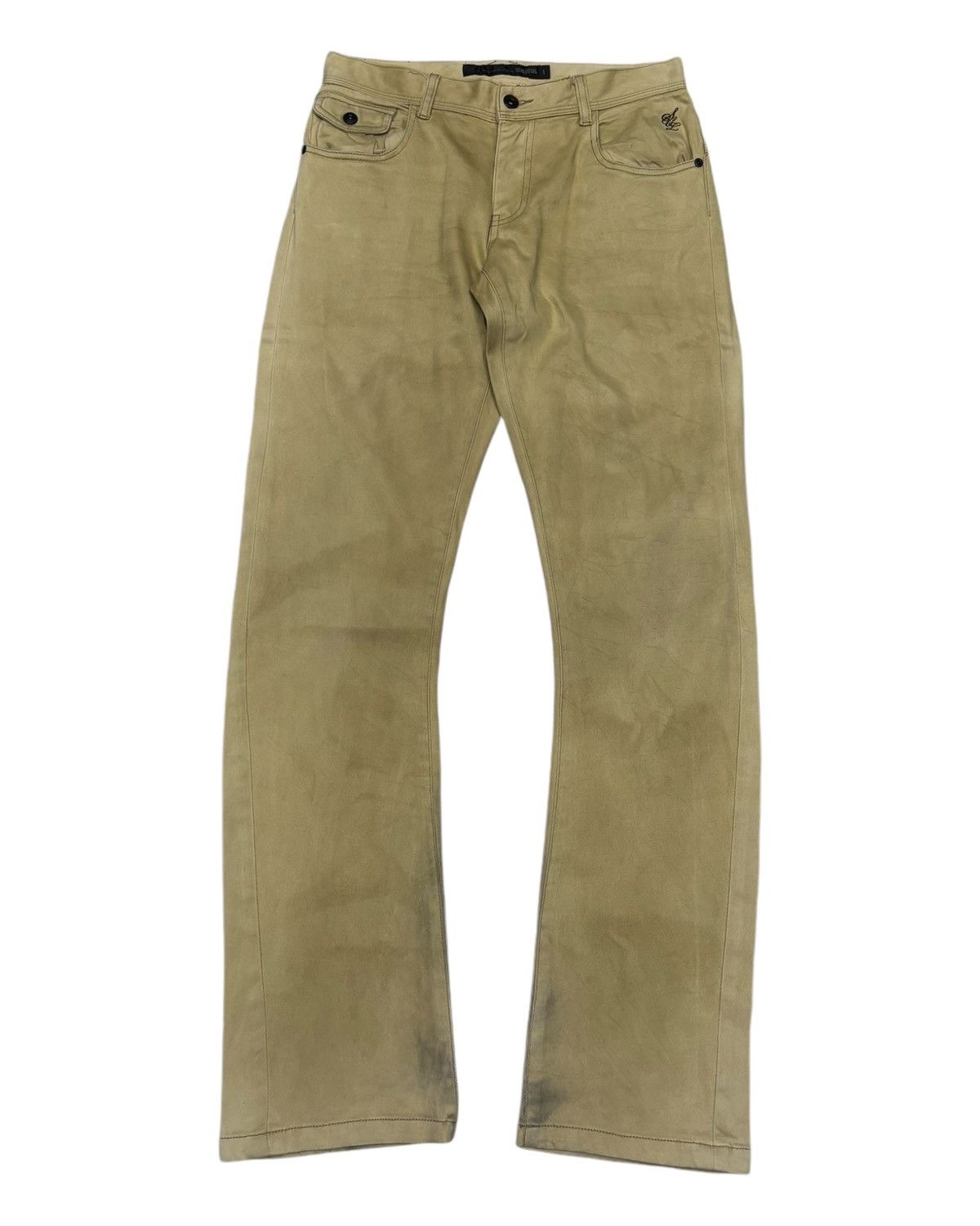 If Six Was Nine SCHLÜSSEL FLARE CURVED PANTS OBELISK STYLE Size US 30 / EU 46 - 7 Thumbnail