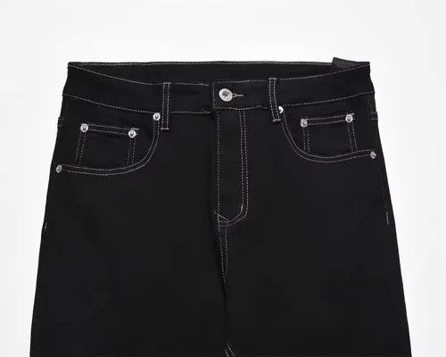 VIBE American street trend fashion cool wide leg flared jeans Size US 32 / EU 48 - 4 Thumbnail