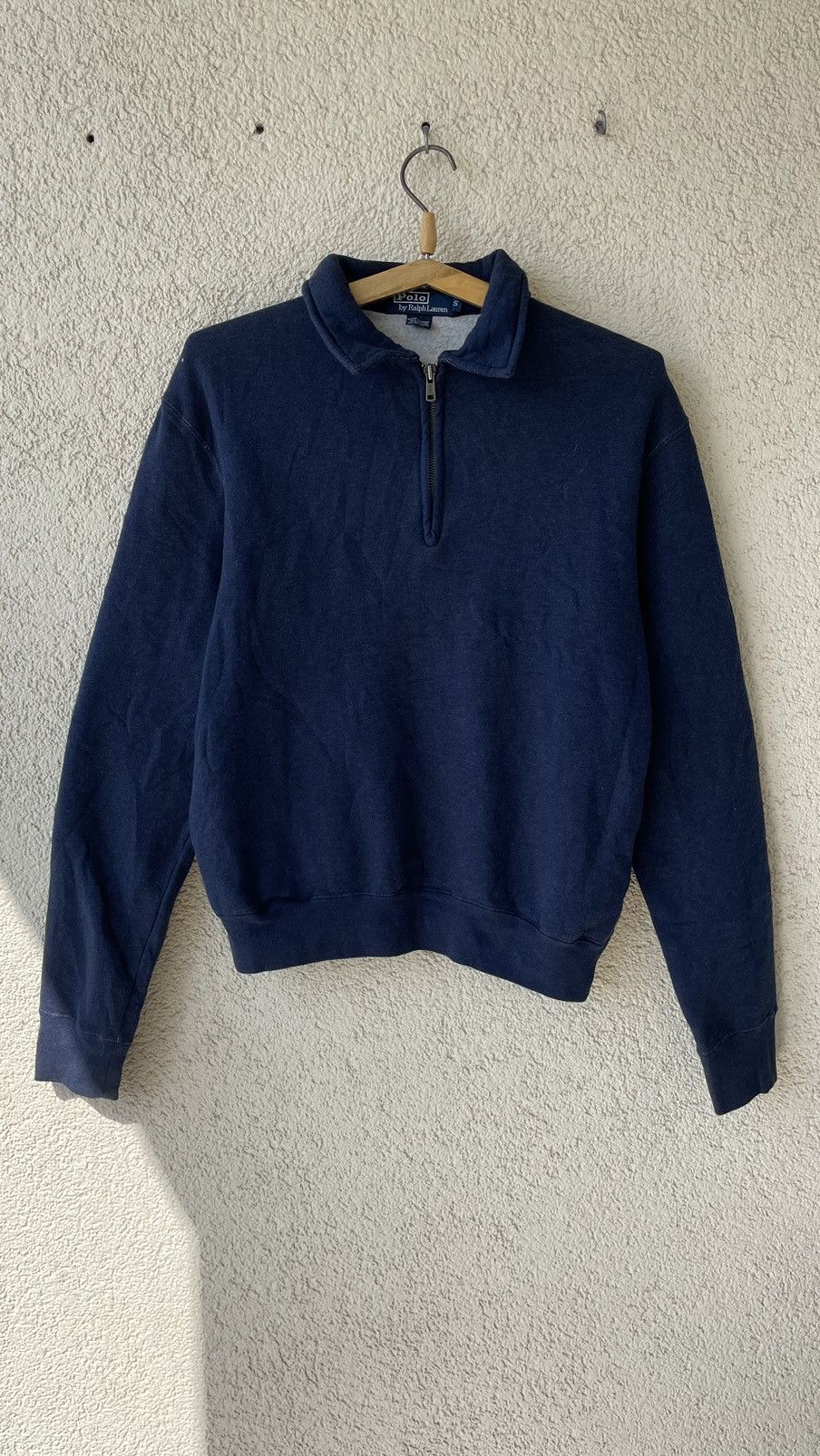 Polo Ralph Lauren × Vintage Vintage Polo Ralph Lauren quarter zip sweatshirt Size US S / EU 44-46 / 1 - 1 Thumbnail