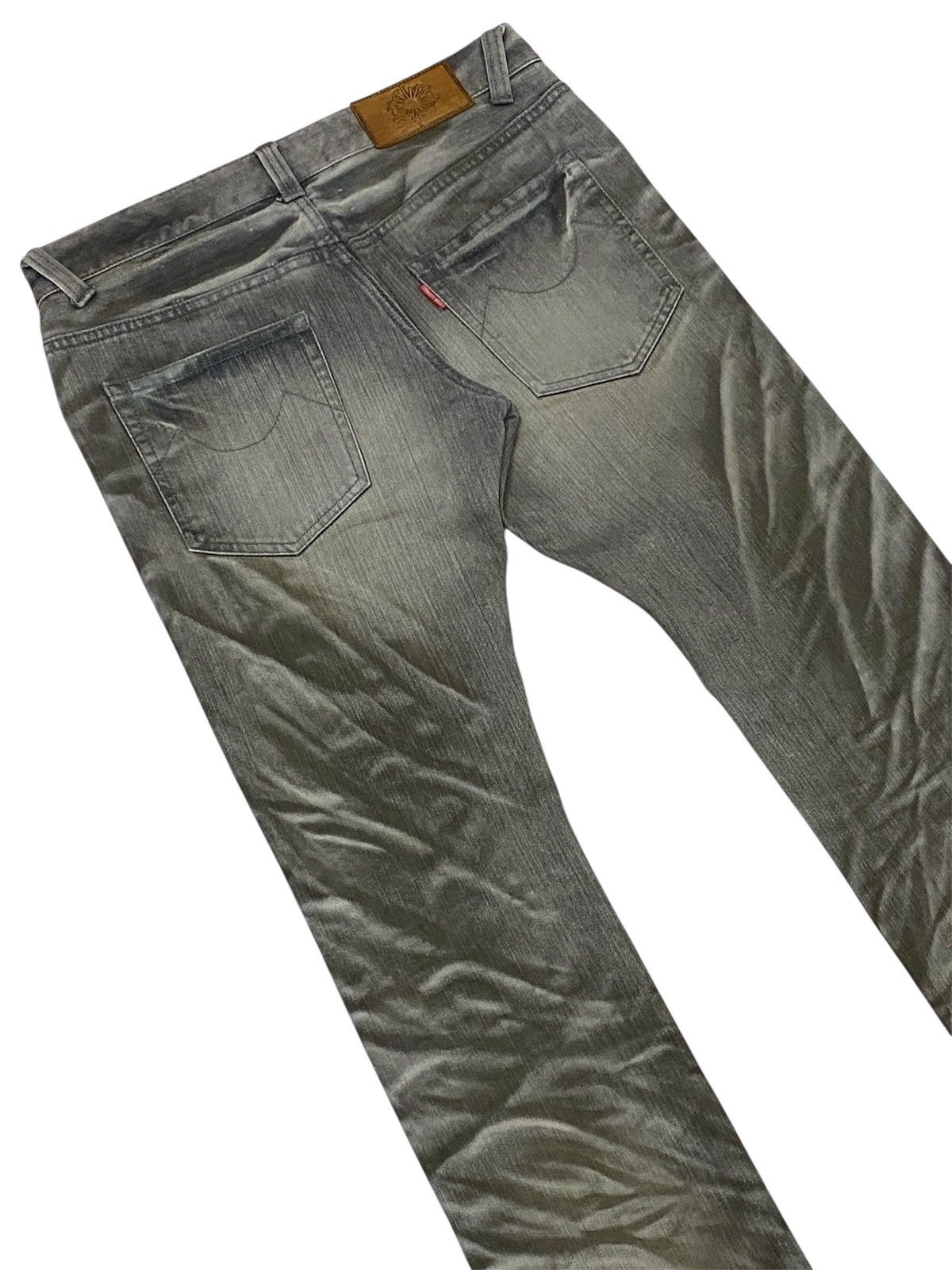 Tornado Mart 💃Tornado Mart Smokey Bootcut Denim Pants Size 30" / US 8 / IT 44 - 9 Thumbnail
