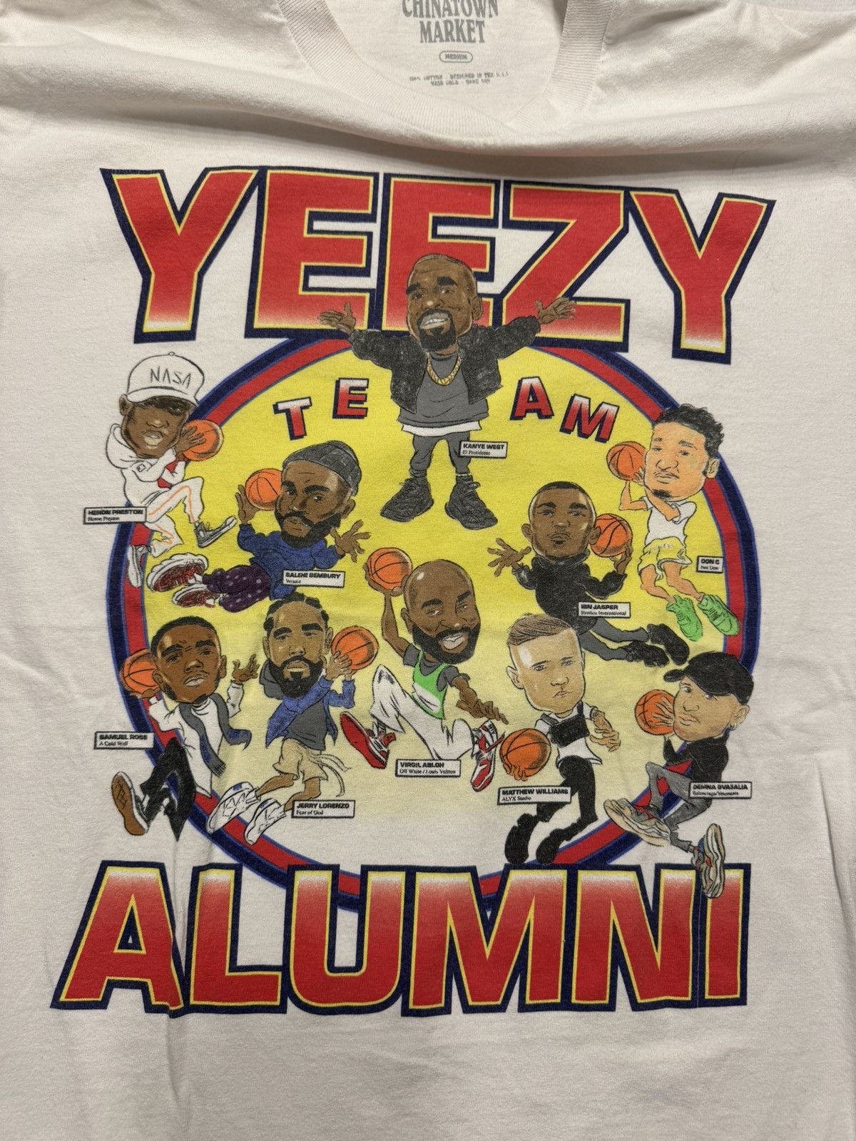 Market Yeezy alumni tee Size US M / EU 48-50 / 2 - 2 Thumbnail