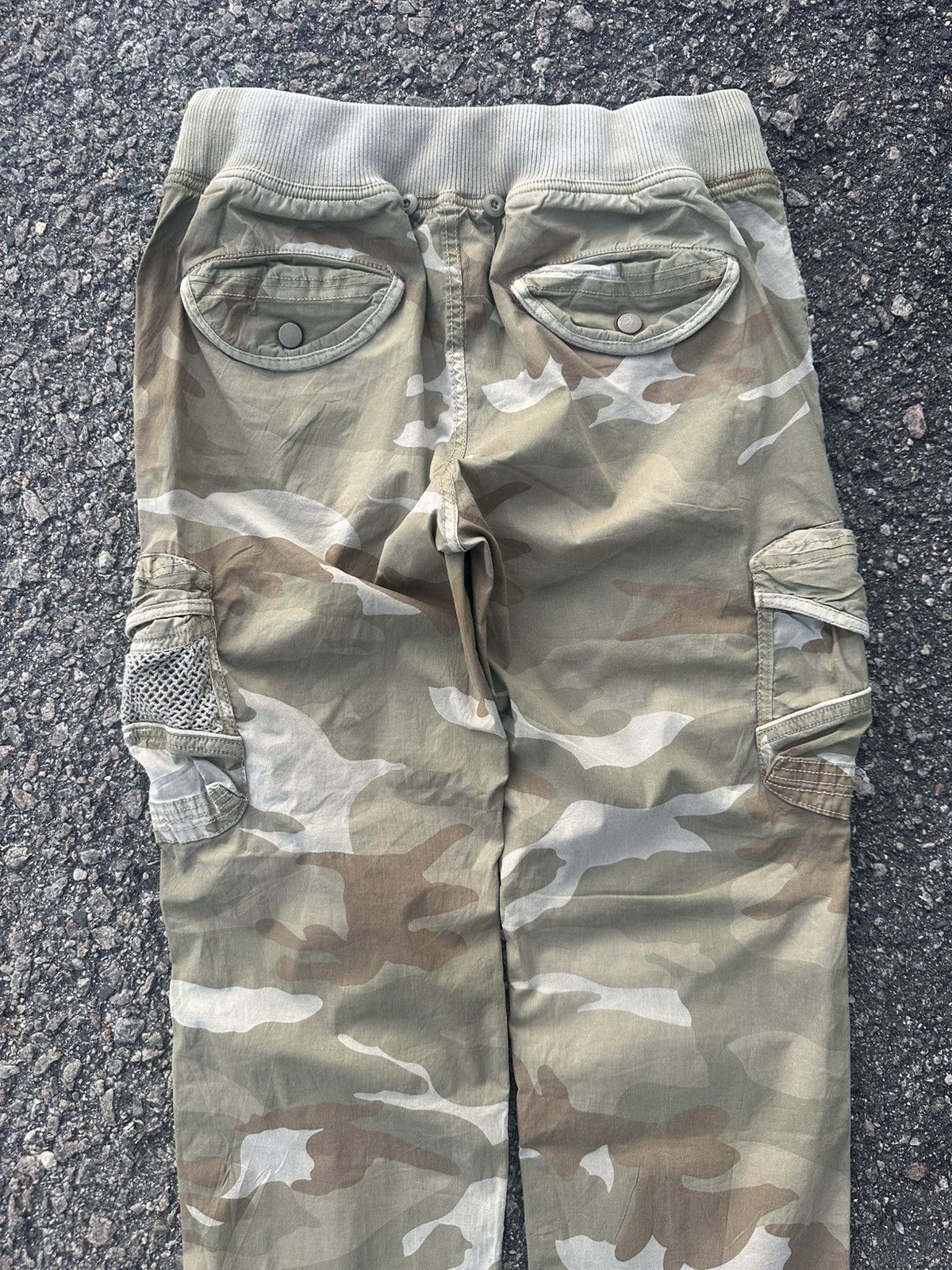 GOA G.O.A Goa Drawstring Flared Cargo Pants Size US 28 / EU 44 - 8 Thumbnail