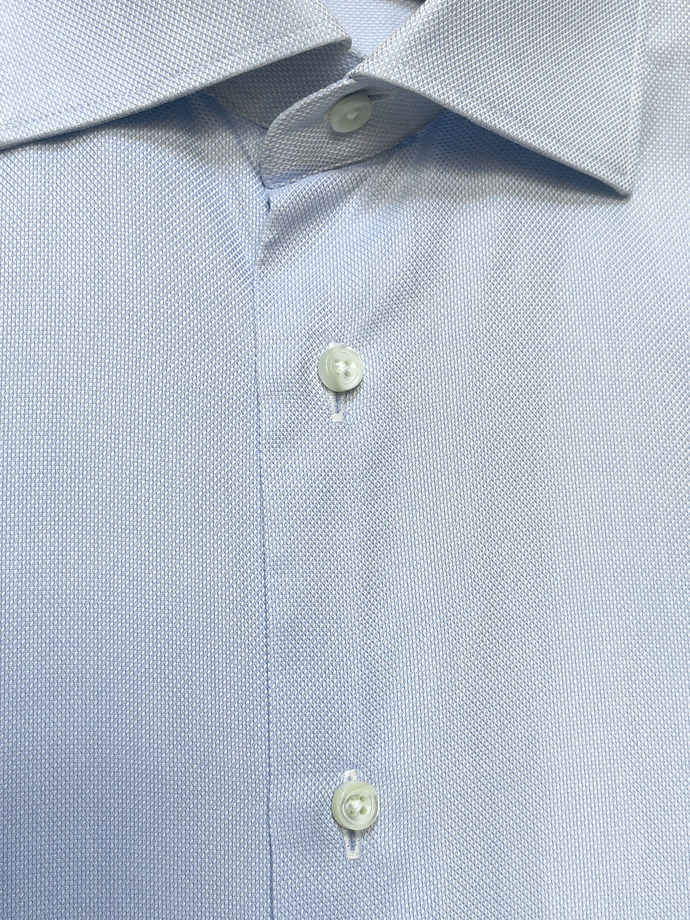 Ermenegildo Zegna 🔥 Ermenegildo zegna regular fit cotton shirt blue size L Size US L / EU 52-54 / 3 - 6 Thumbnail