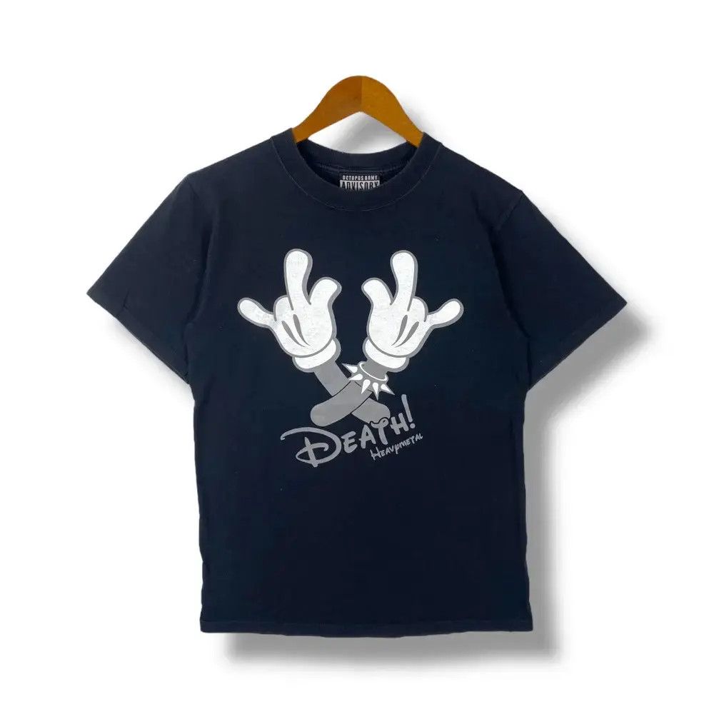 Vintage Vintage 00's OCTOPUS ARMY Death HeavyMetal Mickey Tee Shirt Size US S / EU 44-46 / 1 - 1 Thumbnail