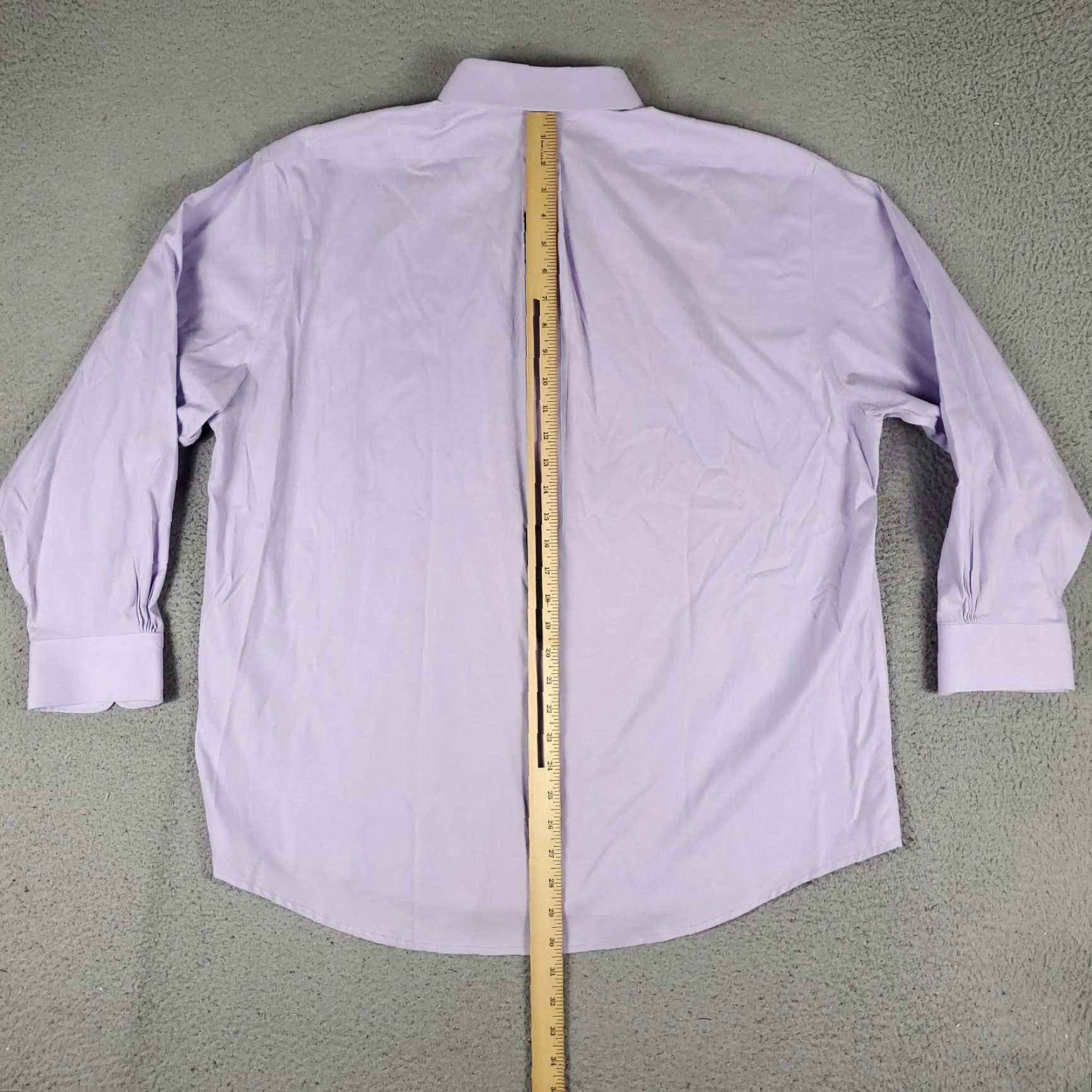 Brooks Brothers VINTAGE Brooks Brothers Dress Shirt Men's 16.5 Purple Long Sleeve Business Formal Casual Modern Size 42R - 5 Thumbnail