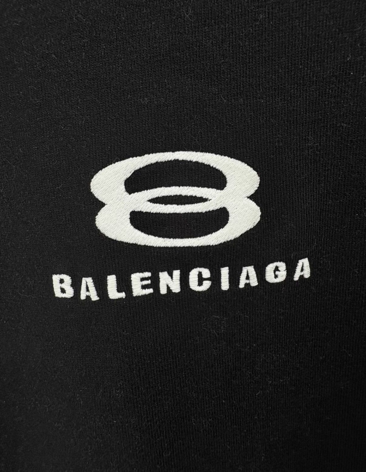 Balenciaga BALENCIAGA Double Ring Patchwork Short Sleeve Tee K1 Size US S / EU 44-46 / 1 - 3 Thumbnail