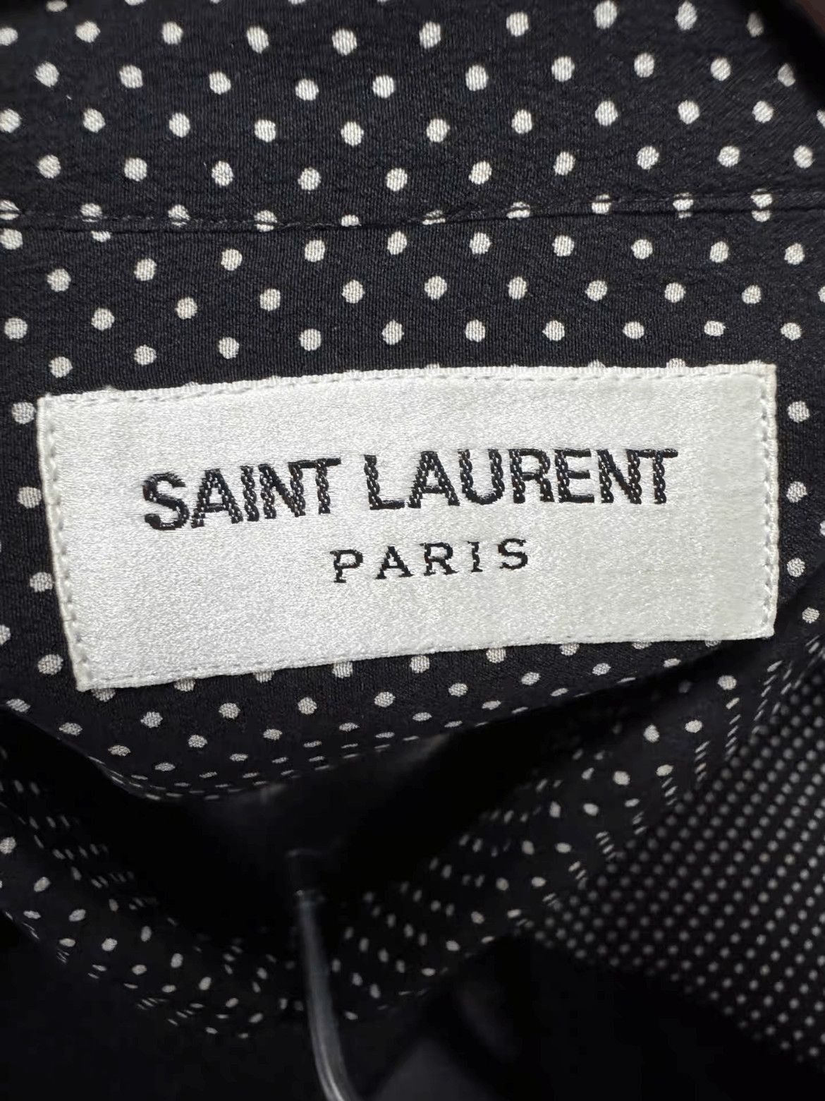 Saint Laurent Paris Sz 38 Saint Laurent Paris 21SS Dots Shirt-2508 Size US M / EU 48-50 / 2 - 6 Thumbnail